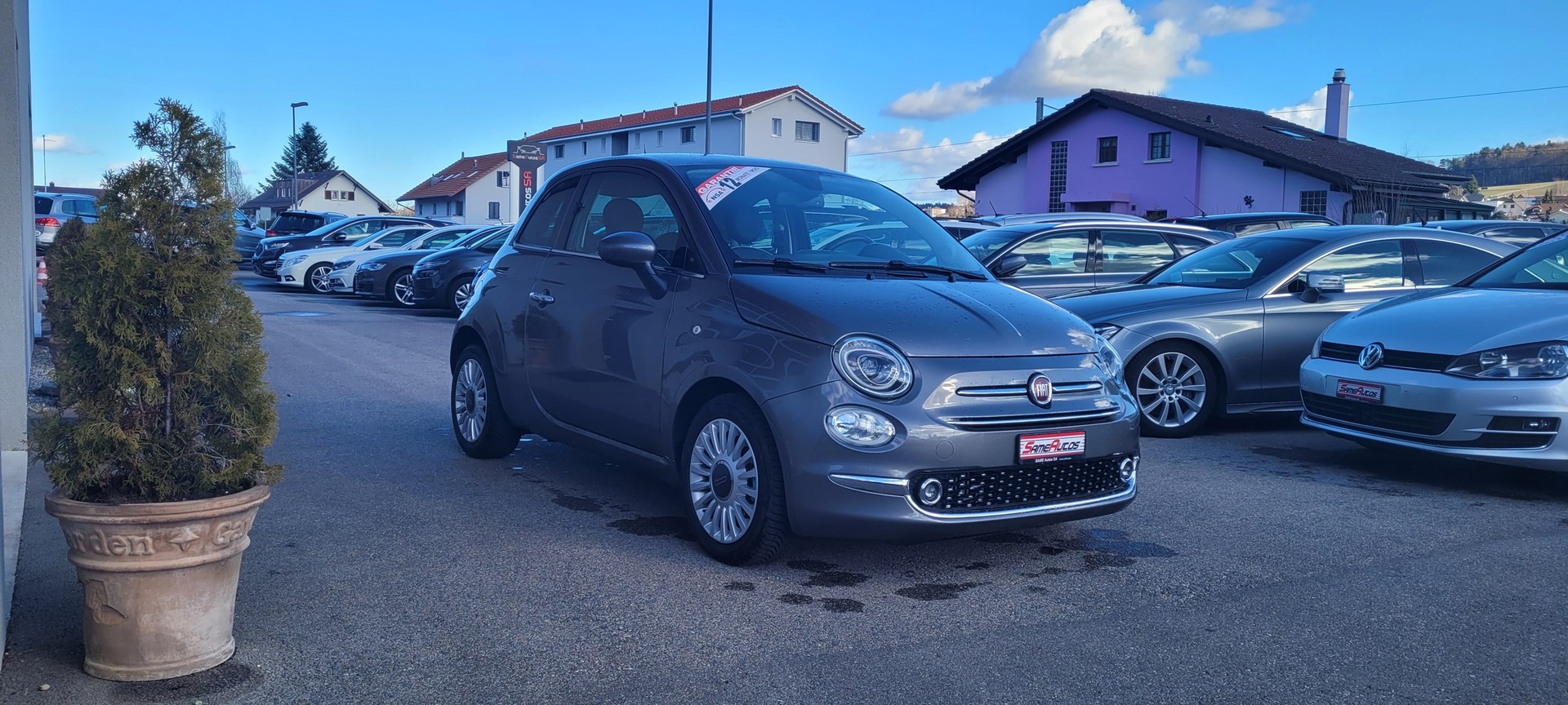 FIAT 500 0.9 Twinair Turbo Lounge-image-0