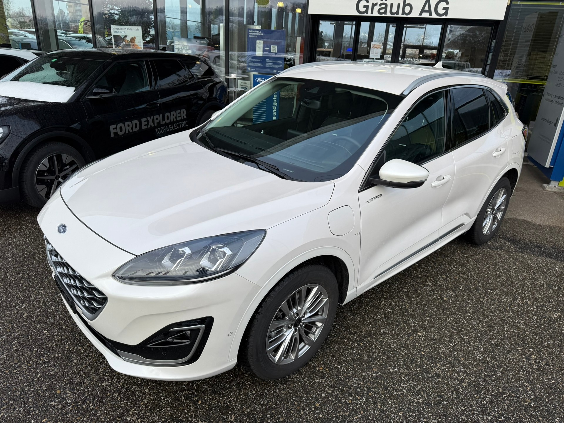 FORD Kuga 2.5 PHEV Vignale 2WD PERLWEISS-image-2