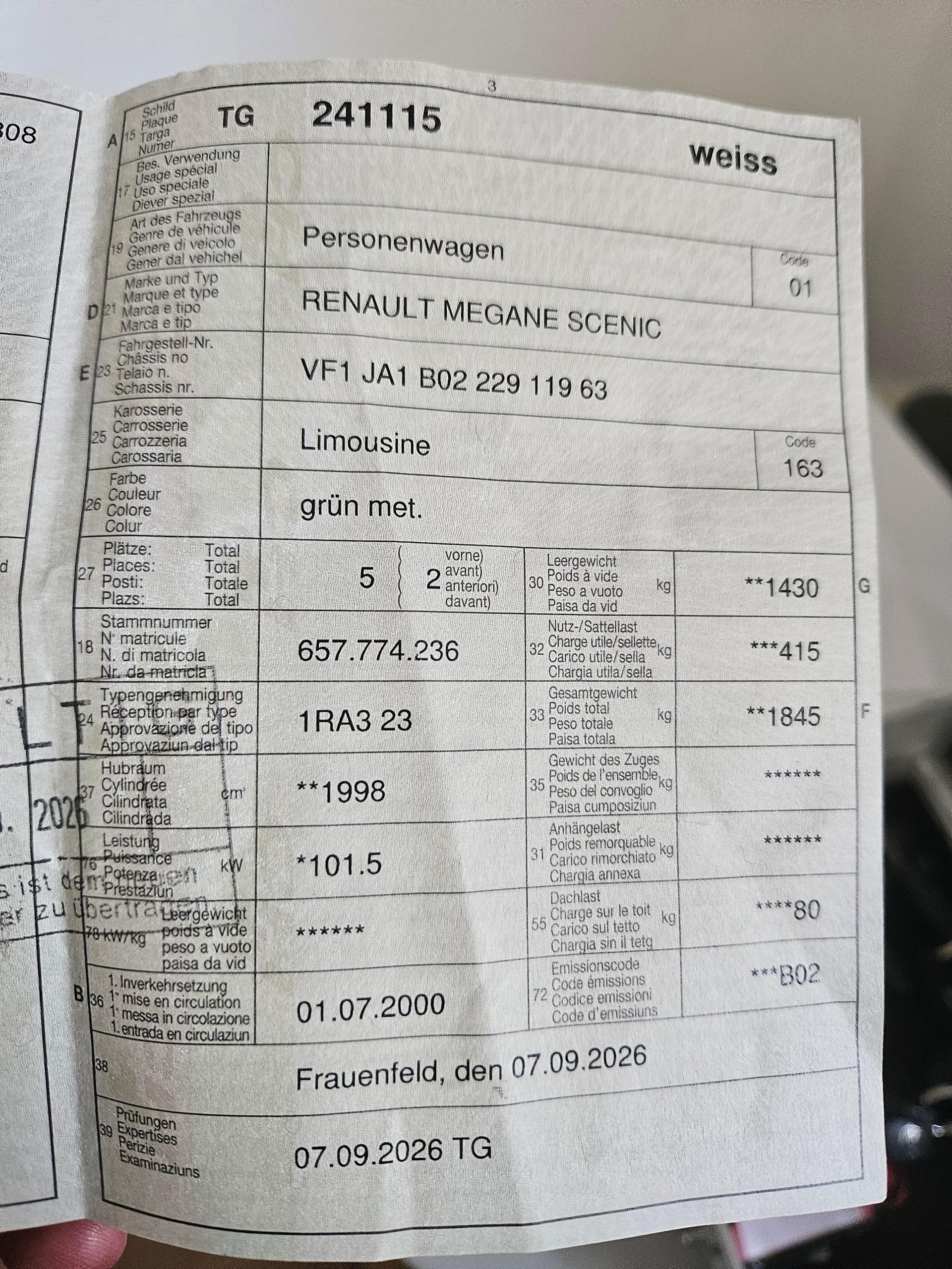 RENAULT Scénic 2.0 16V Alizé-image-10