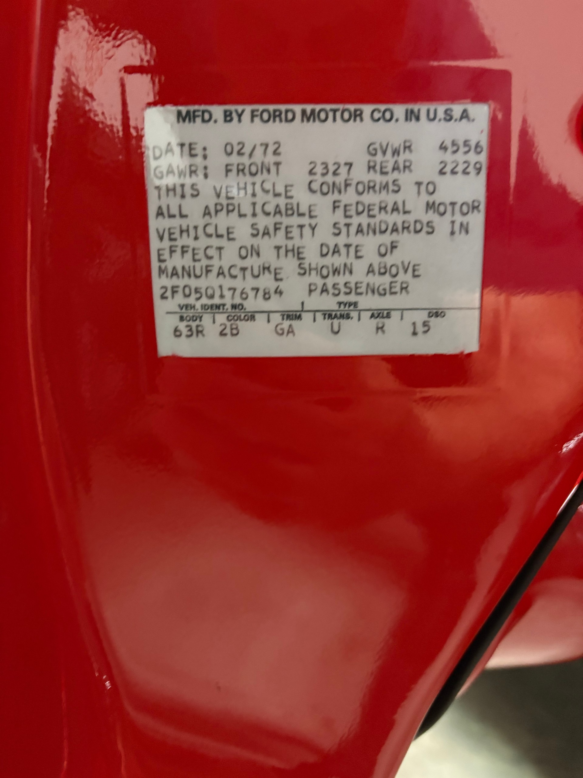 FORD Mustang Mach1 351 - Totale Neulackierung / alle Dichtungen neu-image-18
