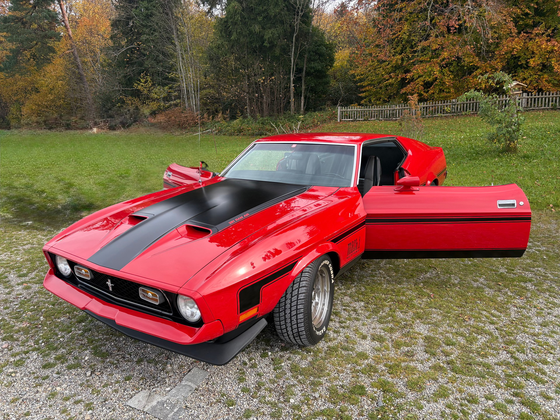 FORD Mustang Mach1 351 - Totale Neulackierung / alle Dichtungen neu-image-4