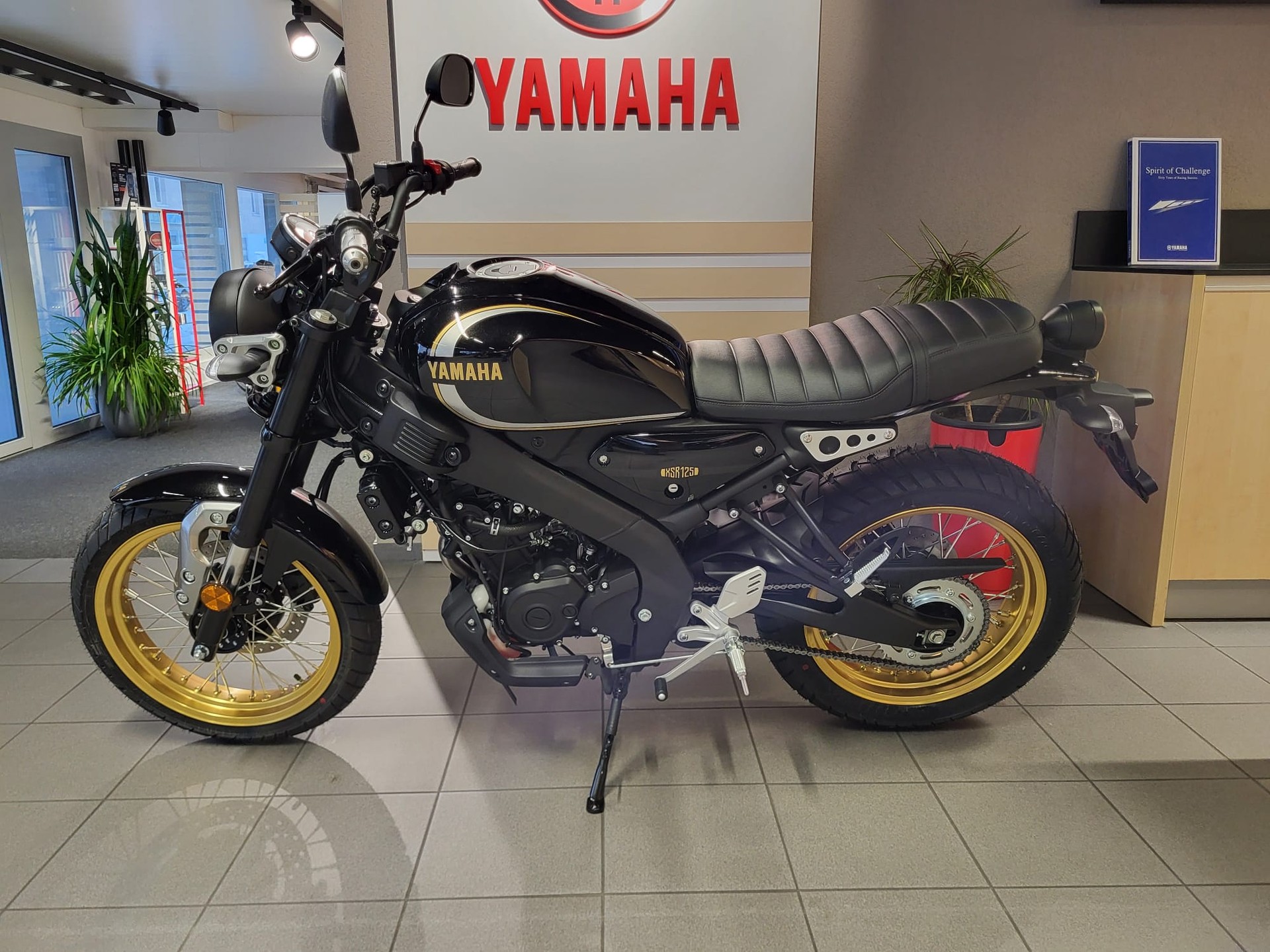 YAMAHA XSR 125 Legacy mit Akra-showroom-element-3