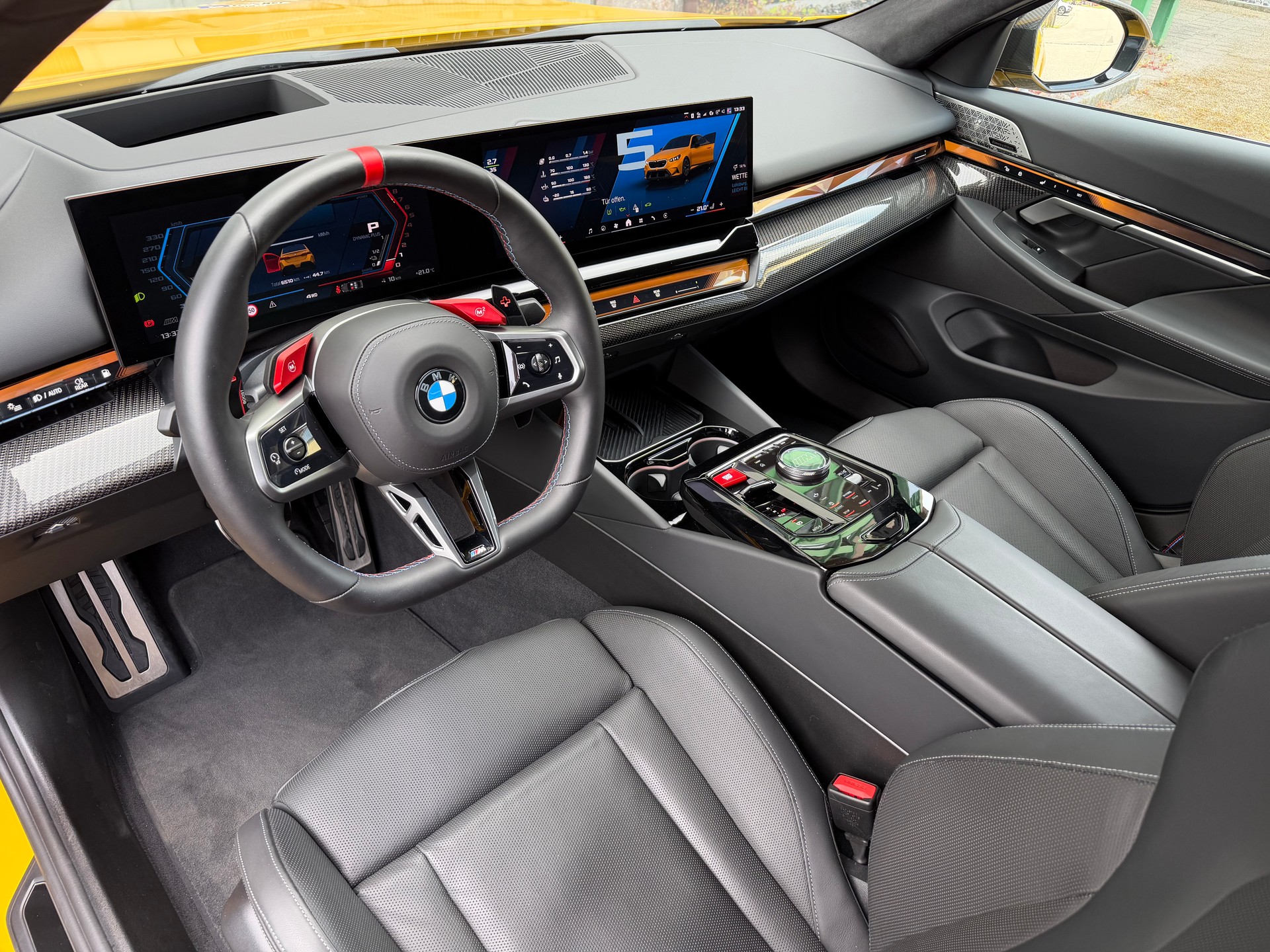 BMW M5 xDrive *Speedyellow*BMW Werksgarantie bis 09.2029*Carbon Exterieur+Interieur*Tieferlegung*-image-19