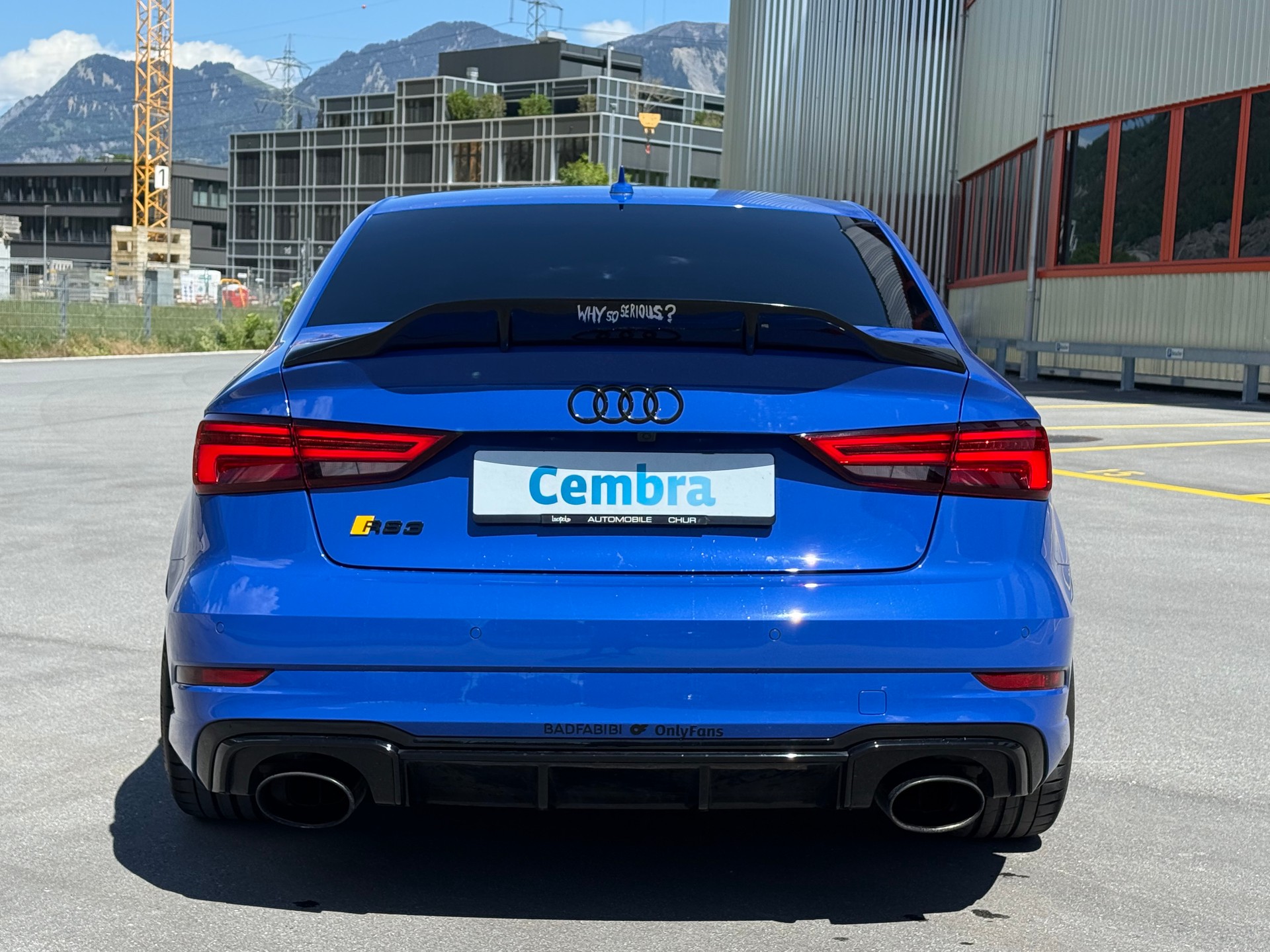 AUDI RS3 Limousine 2.5 TSI quattro S-tronic ohne OPF-image-5