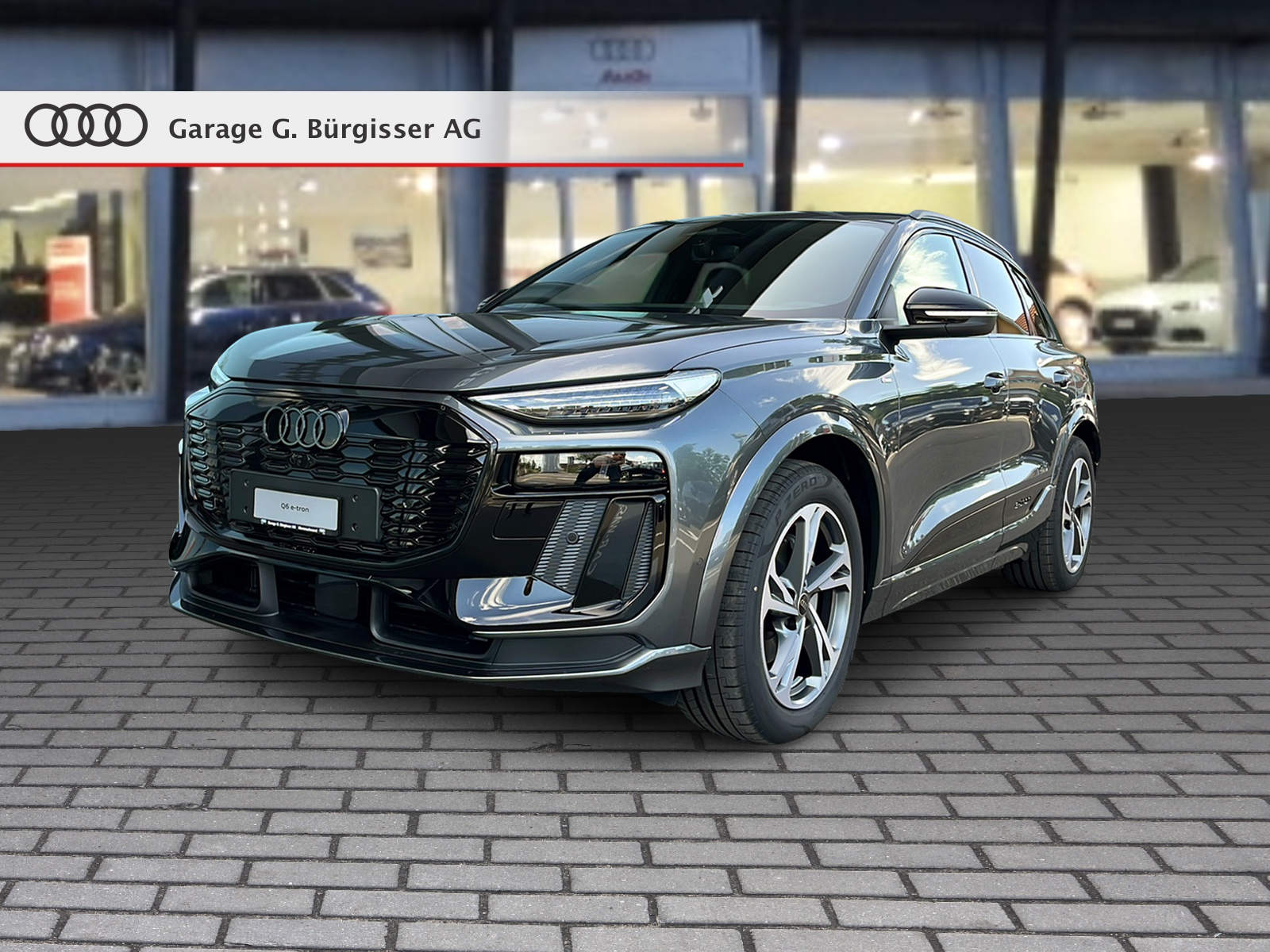AUDI Q6 e-tron quattro Daytonagrau Perleffekt-image-0