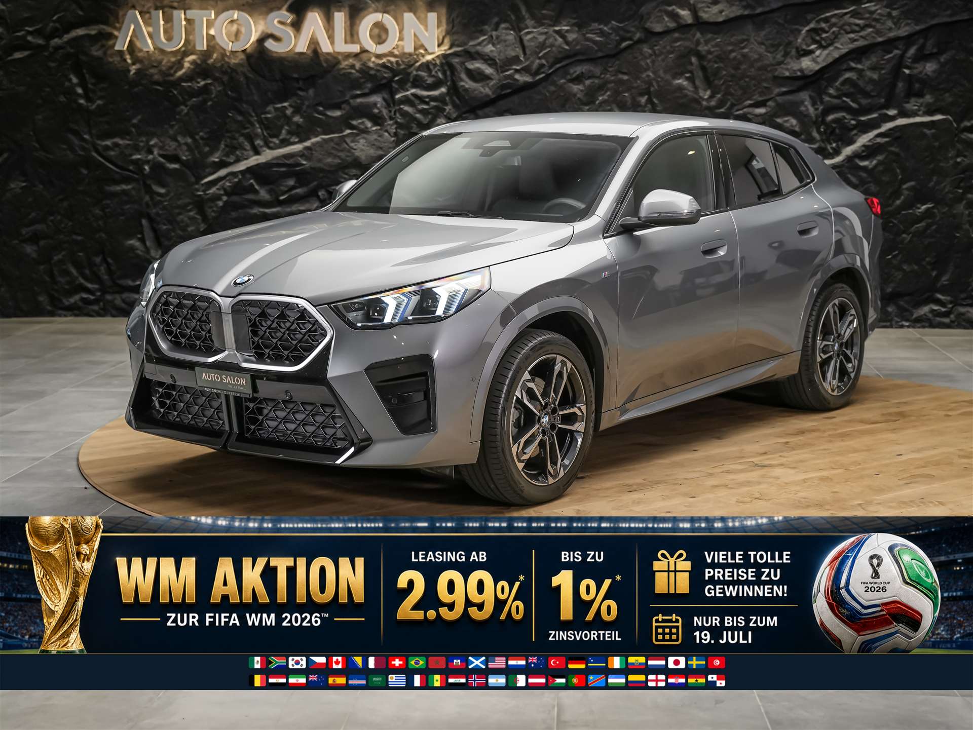 BMW X2 sDrive 20i M Sport *Werksgarantie*El. Sitze mit Memory*Lenkradheizung*-image-0