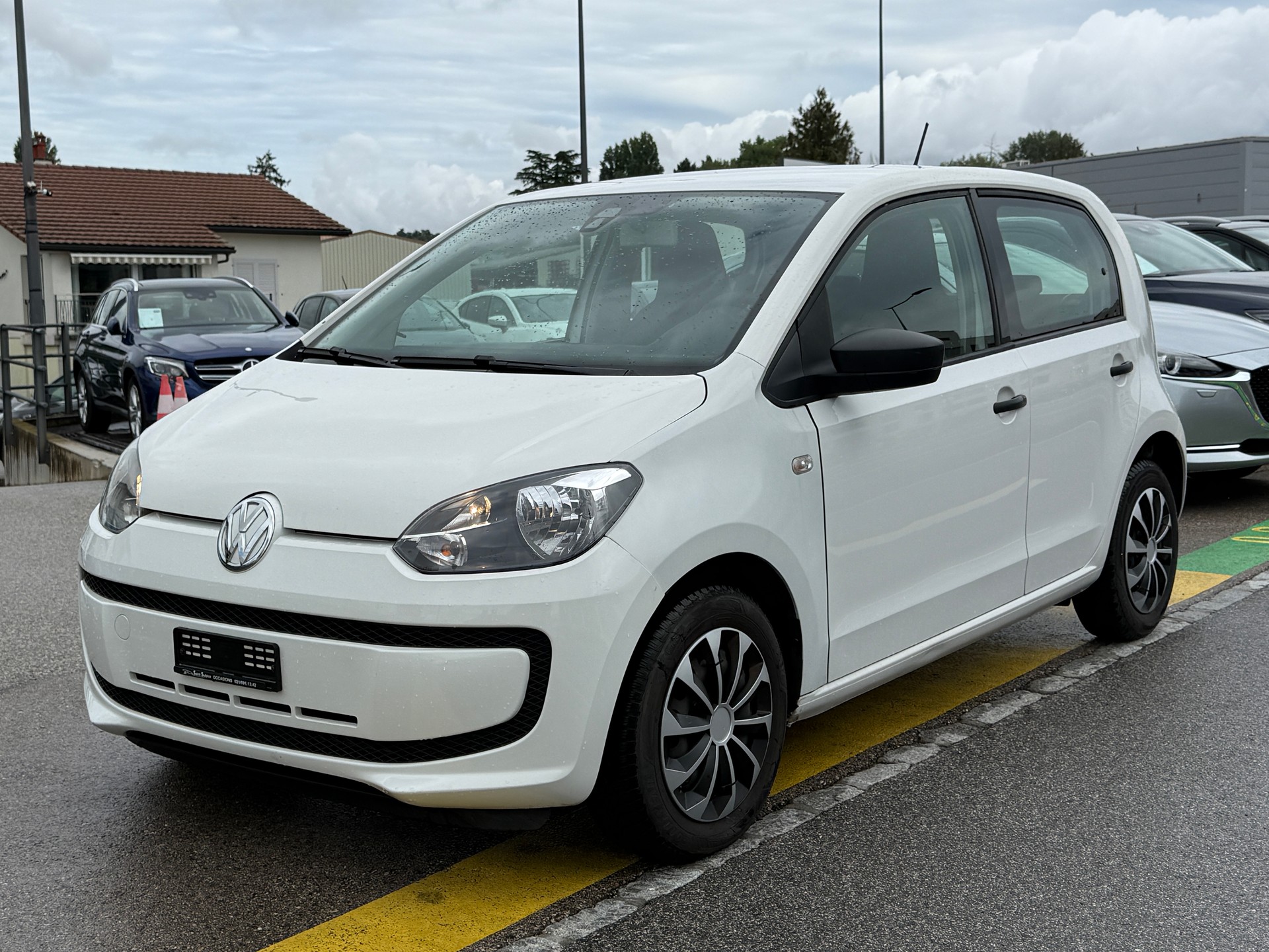 VW Up 1.0 white up Art on Ice - Nouvelle Expertise - NEU MFK : 24.08.2026 - Service Fait à Jour - Frischer Service-image-4