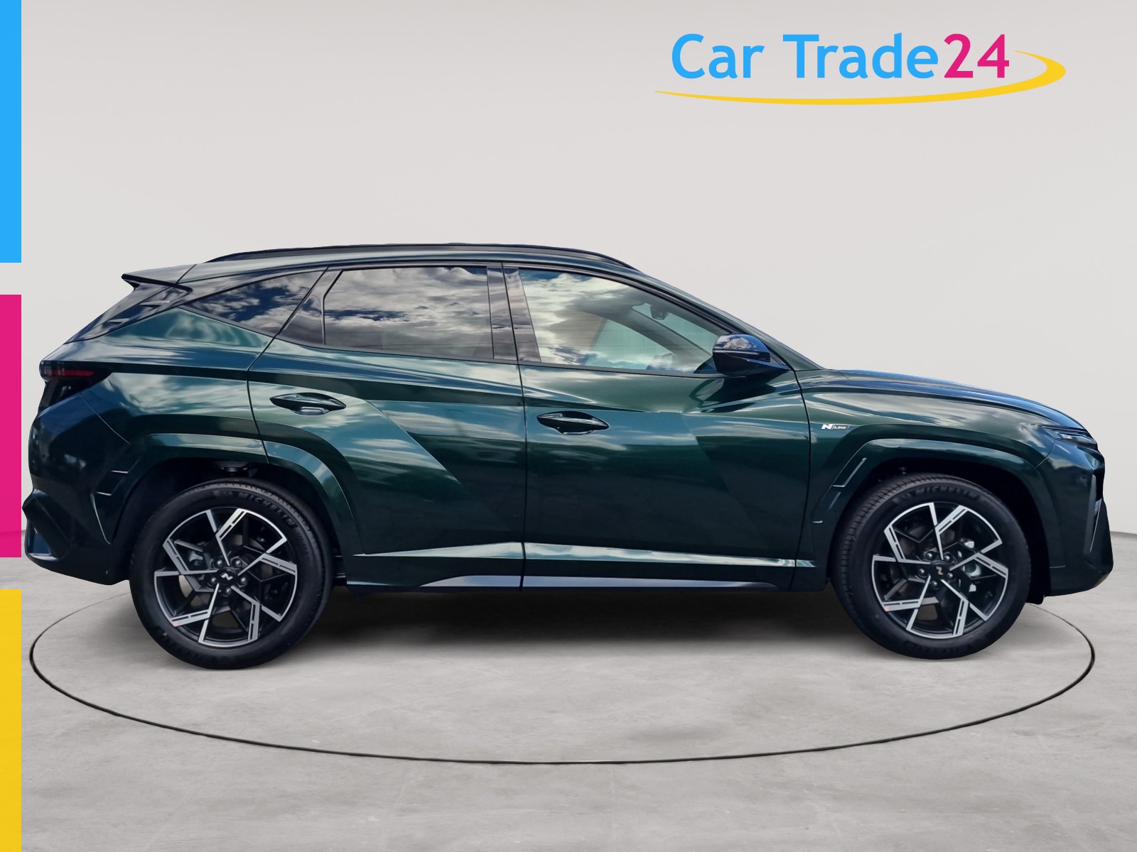 HYUNDAI Tucson 1.6 T-GDI N-Line 4x4 180PS Dark Green Edition-image-8
