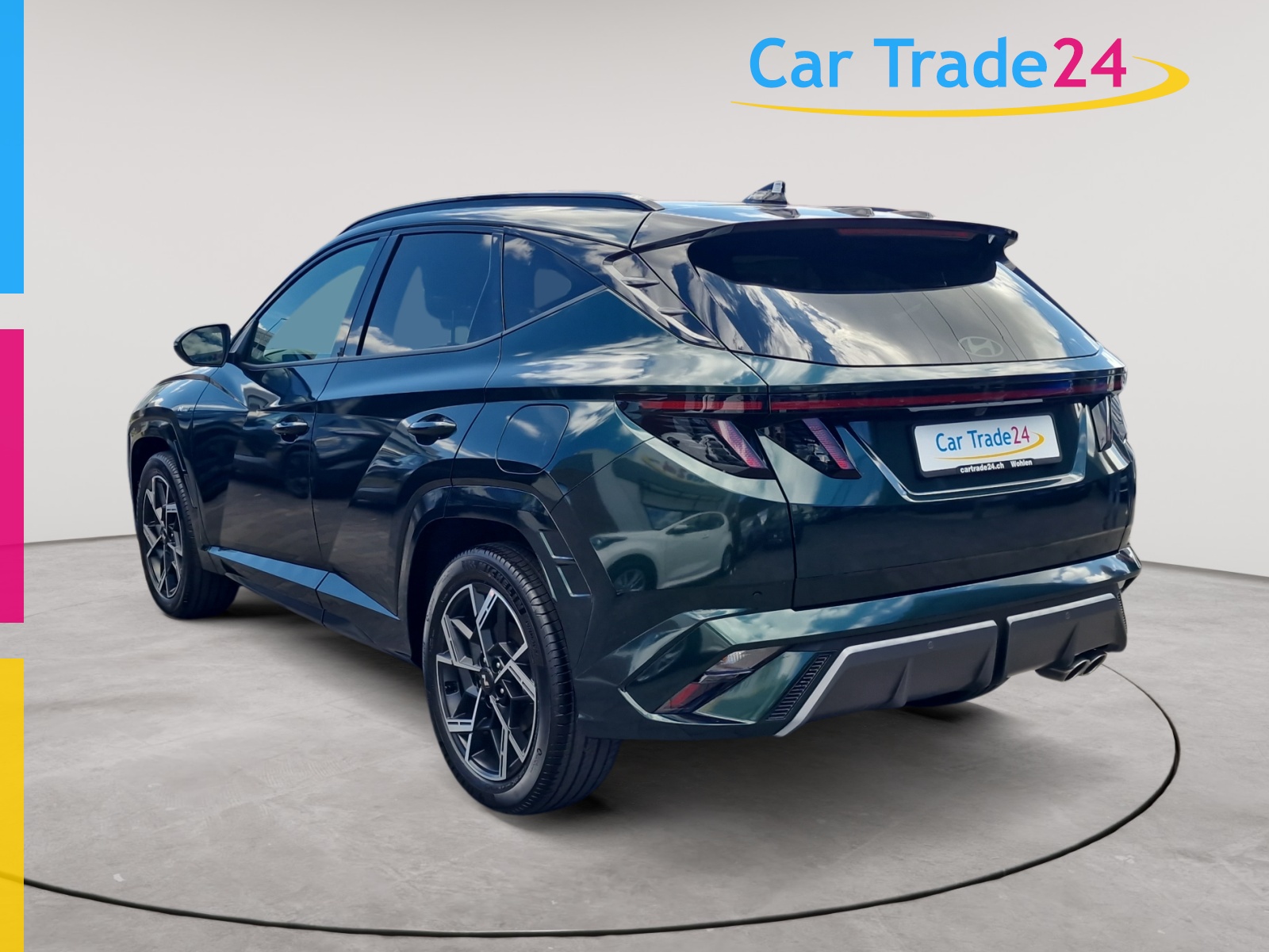 HYUNDAI Tucson 1.6 T-GDI N-Line 4x4 180PS Dark Green Edition-image-5