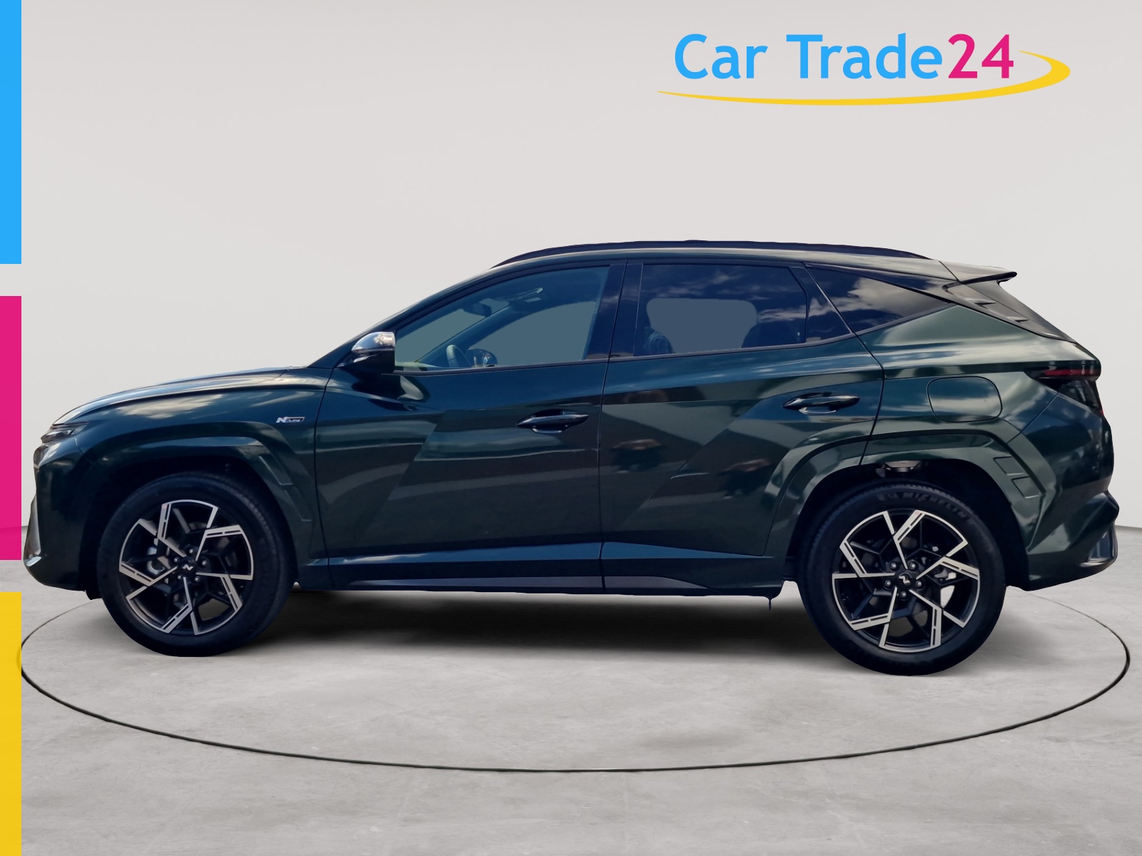 HYUNDAI Tucson 1.6 T-GDI N-Line 4x4 180PS Dark Green Edition-image-4
