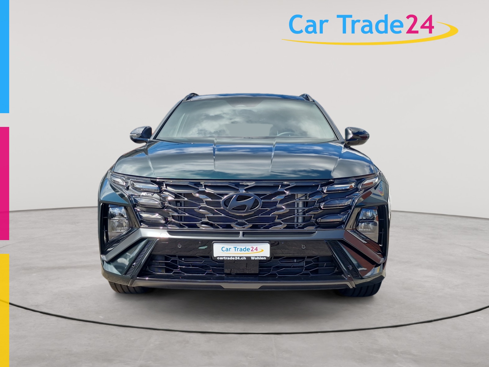 HYUNDAI Tucson 1.6 T-GDI N-Line 4x4 180PS Dark Green Edition-image-2