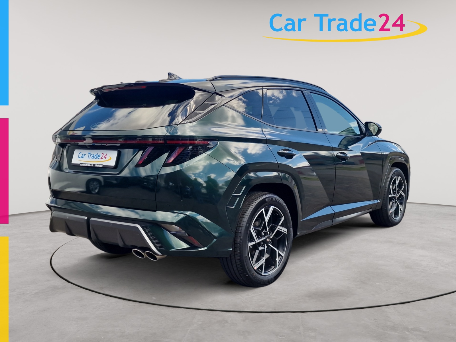 HYUNDAI Tucson 1.6 T-GDI N-Line 4x4 180PS Dark Green Edition-image-7