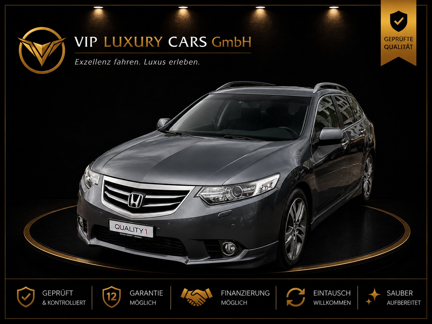 HONDA Accord Tourer 2.2 i-CTDi Type-S Advanced Safety Edition-image-0