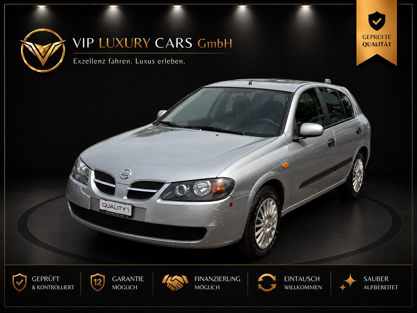 NISSAN Almera 1.8 16V acenta Automatik Getriebe-image-0