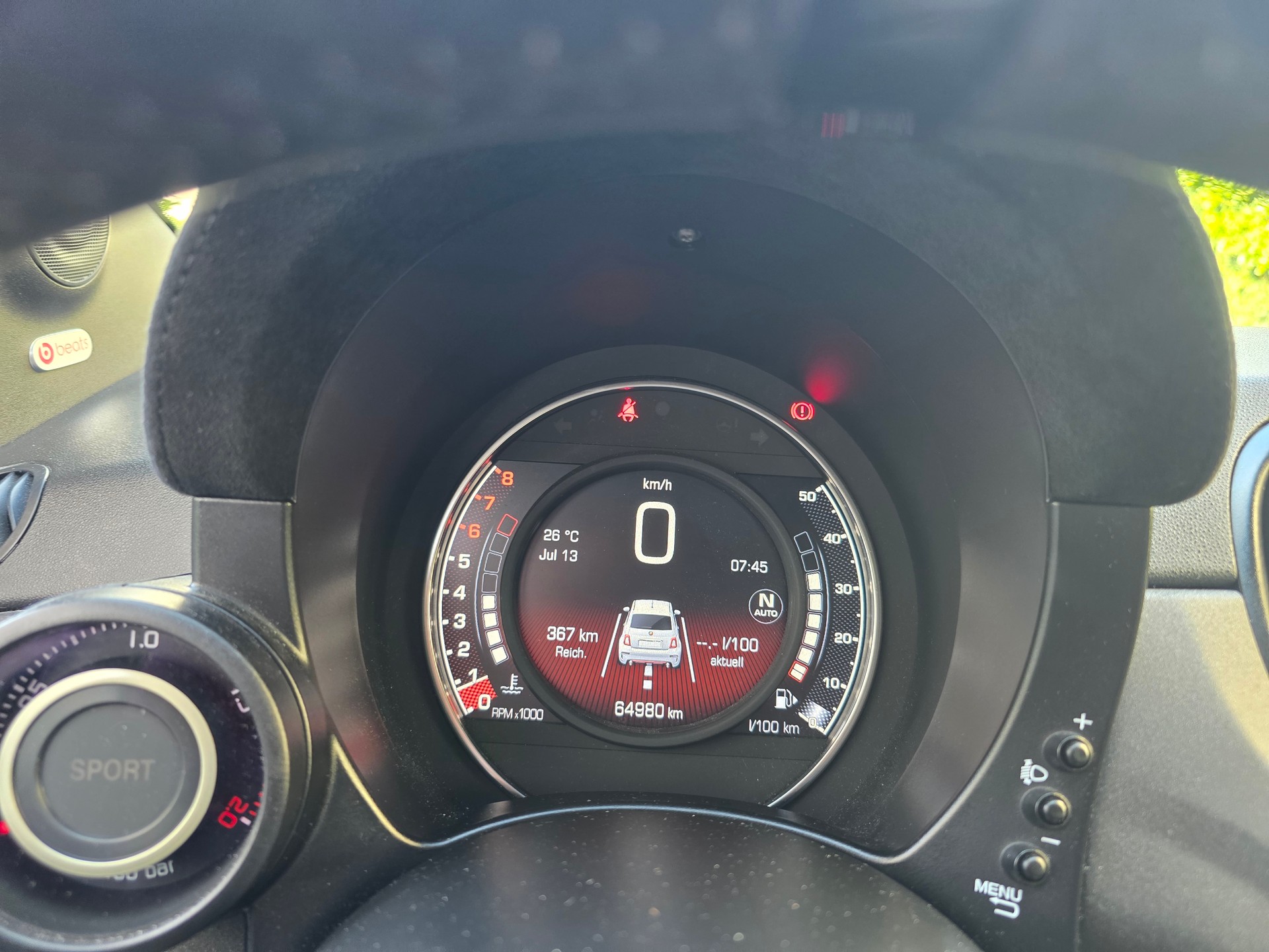 FIAT 595 1.4 16V Turbo Abarth Competizione Dualogic-image-12