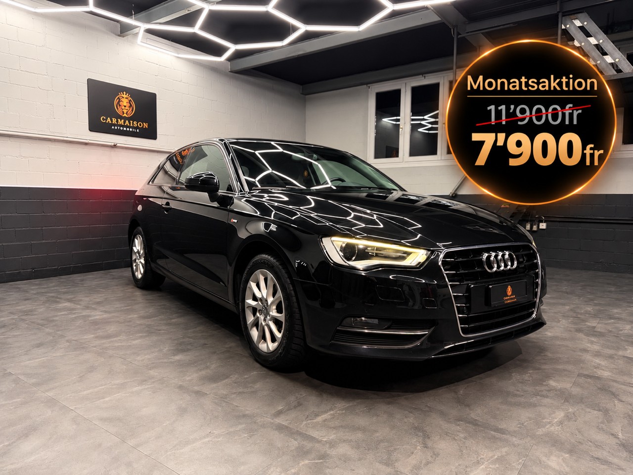 AUDI A3 2.0 TDI Attraction S-tronic | CH-Auto-image-0