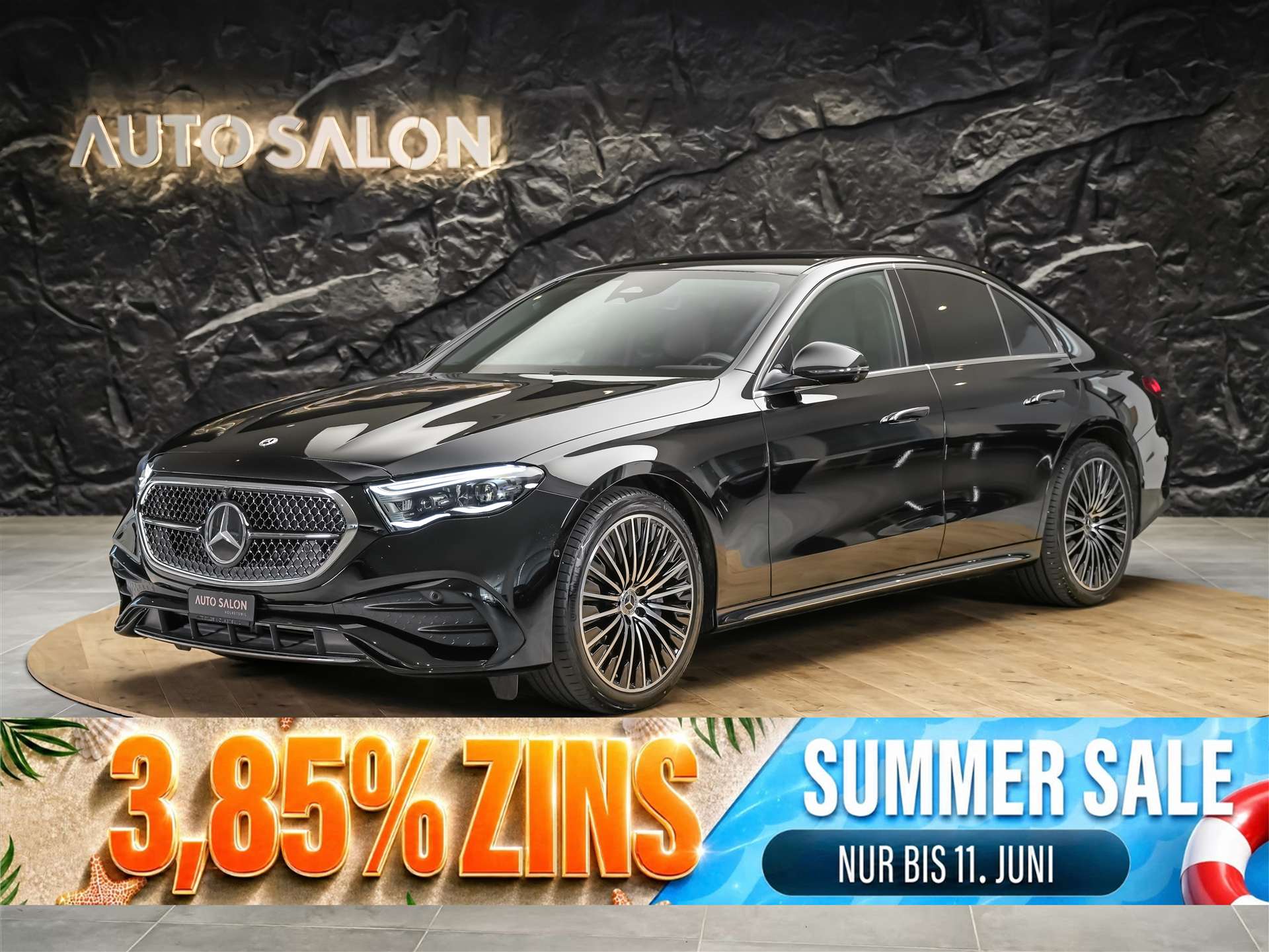 MERCEDES-BENZ E 220 d 4Matic 9G-Tronic *Werksgarantie*Superscreen*Burmester Soundsystem*360° Kamera*-image-0