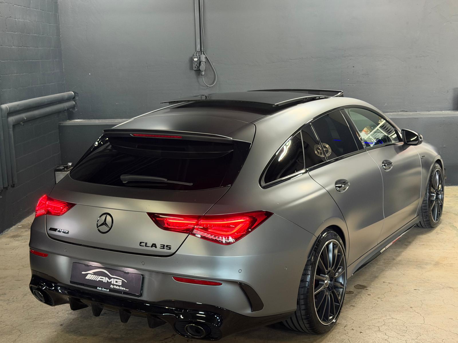 MERCEDES-BENZ CLA 35 AMG Limited Magno Matt Grey Performance 4Matic 7G-DCT CH-Fahrzeug Gratisservice&Garantie-image-5