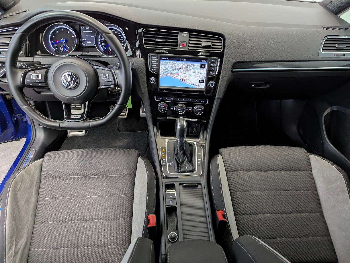 VW Golf VII 2.0 TSI R DSG 4Motion*1.HAND CH-AUTO 12MT GAR FRISCH AB MFK+AB SERVICE GROSSES NAVI CAM ACC-image-27