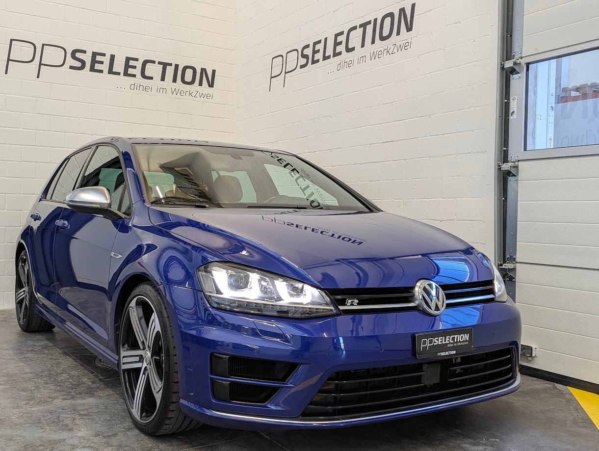 VW Golf VII 2.0 TSI R DSG 4Motion*1.HAND CH-AUTO 12MT GAR FRISCH AB MFK+AB SERVICE GROSSES NAVI CAM ACC-image-0