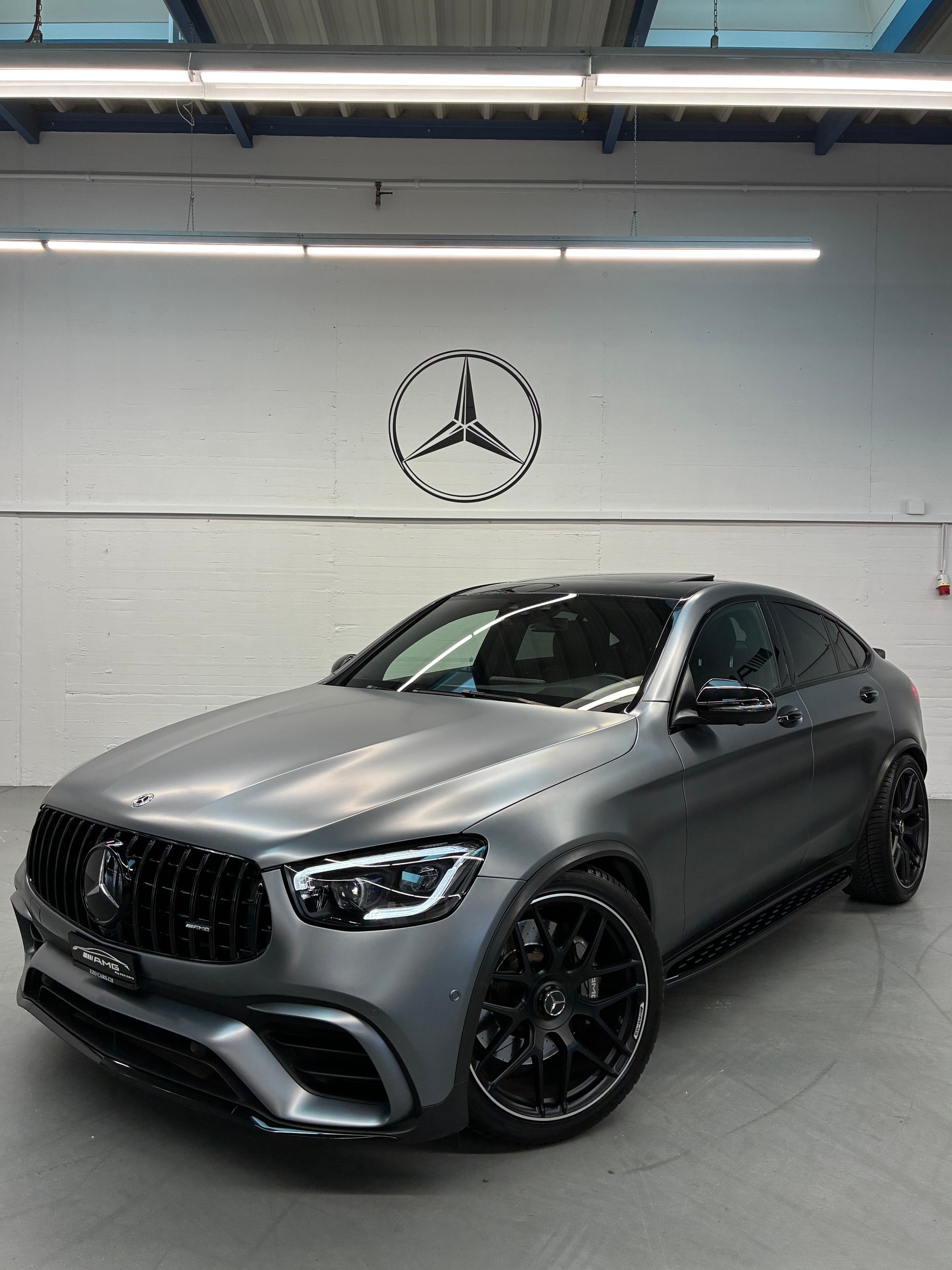 MERCEDES-BENZ GLC Coupé 63 AMG 4Matic 9G-Tronic Limited Matt Grey Performance 650PS-image-3