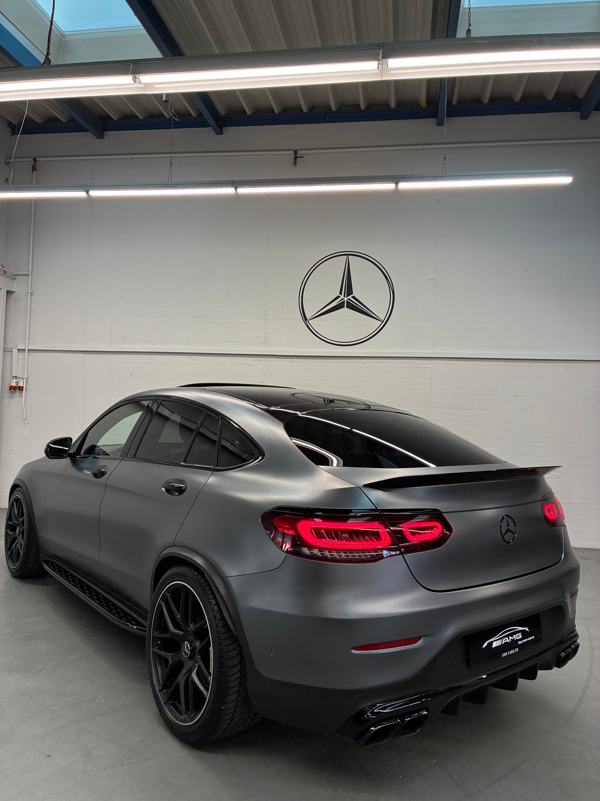 MERCEDES-BENZ GLC Coupé 63 AMG 4Matic 9G-Tronic Limited Matt Grey Performance 650PS-image-8