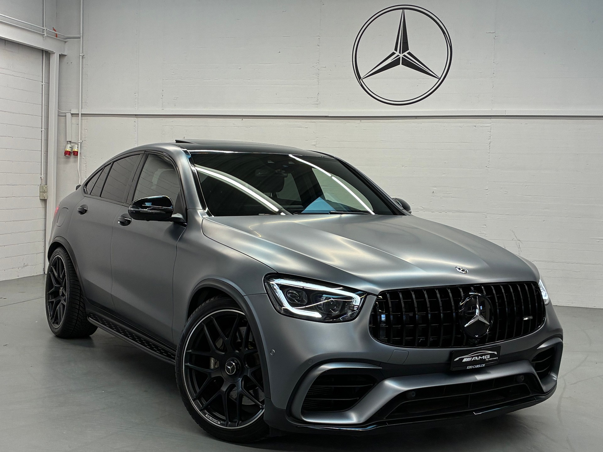 MERCEDES-BENZ GLC Coupé 63 AMG 4Matic 9G-Tronic Limited Matt Grey Performance 650PS-image-0