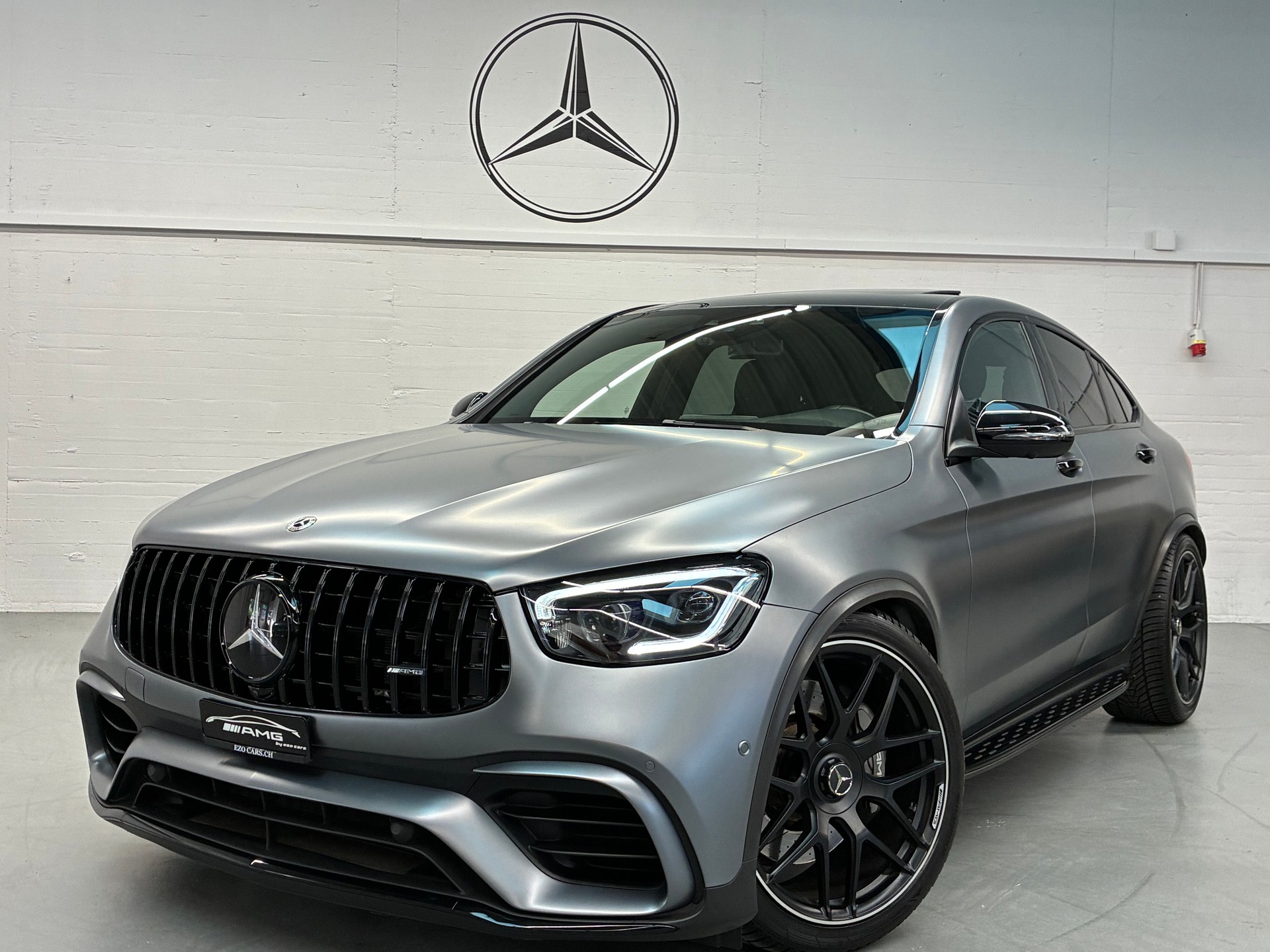 MERCEDES-BENZ GLC Coupé 63 AMG 4Matic 9G-Tronic Limited Matt Grey Performance 650PS-image-6