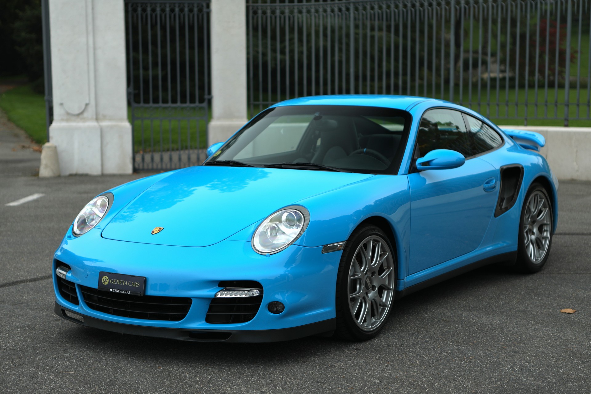 PORSCHE 911 Turbo 997 - Mexico Blue - boîte manuelle-image-7