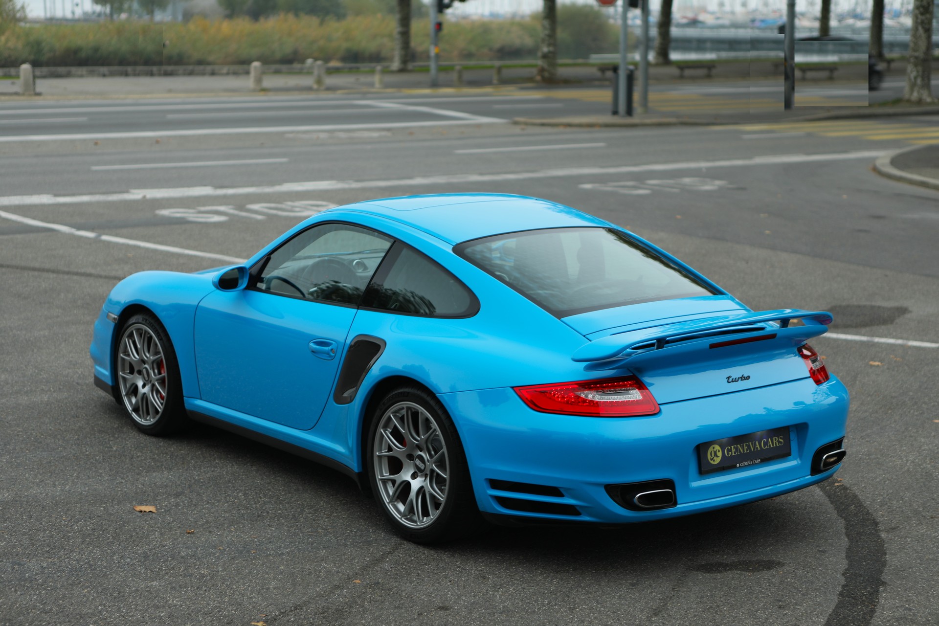 PORSCHE 911 Turbo 997 - Mexico Blue - boîte manuelle-image-2