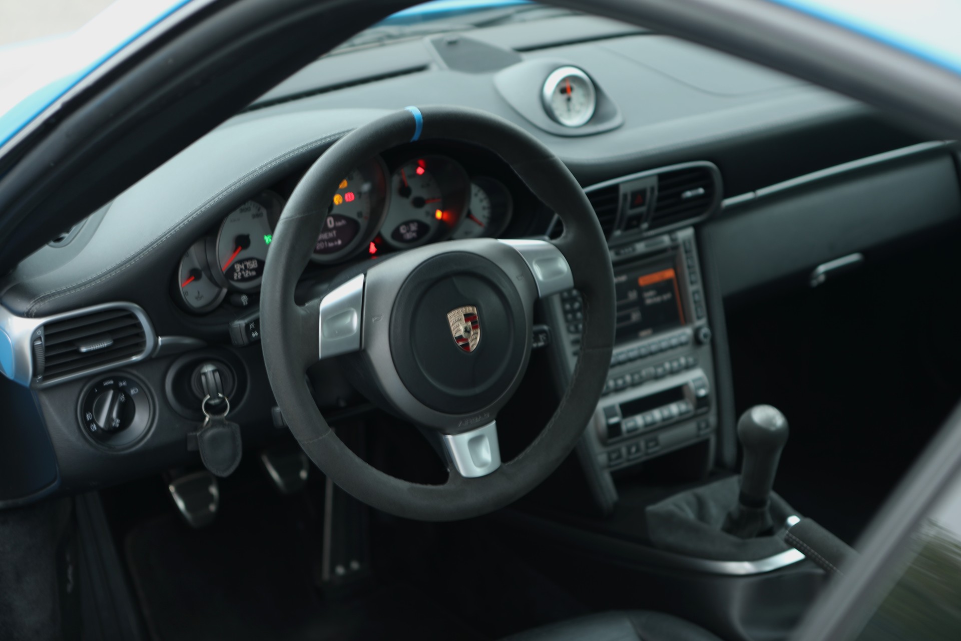 PORSCHE 911 Turbo 997 - Mexico Blue - boîte manuelle-image-4