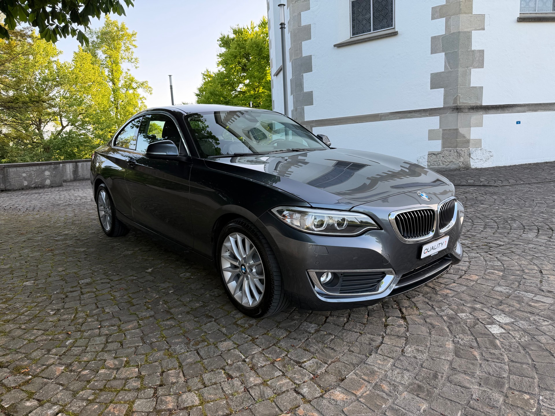 BMW 220d xDrive Luxury Line Steptronic / Frisch ab MFK / Service gepflegt / 36 Monate Garantie / 8 Fach / Leder / Navi / Xenon-image-2