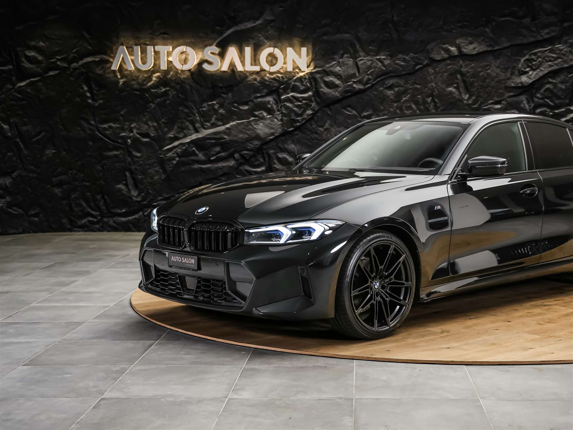 BMW 320d xDrive Steptronic M Sport Pro *ALL BLACK*Facelift*Werksgarantie*20" Felgen*Head-Up*-image-15