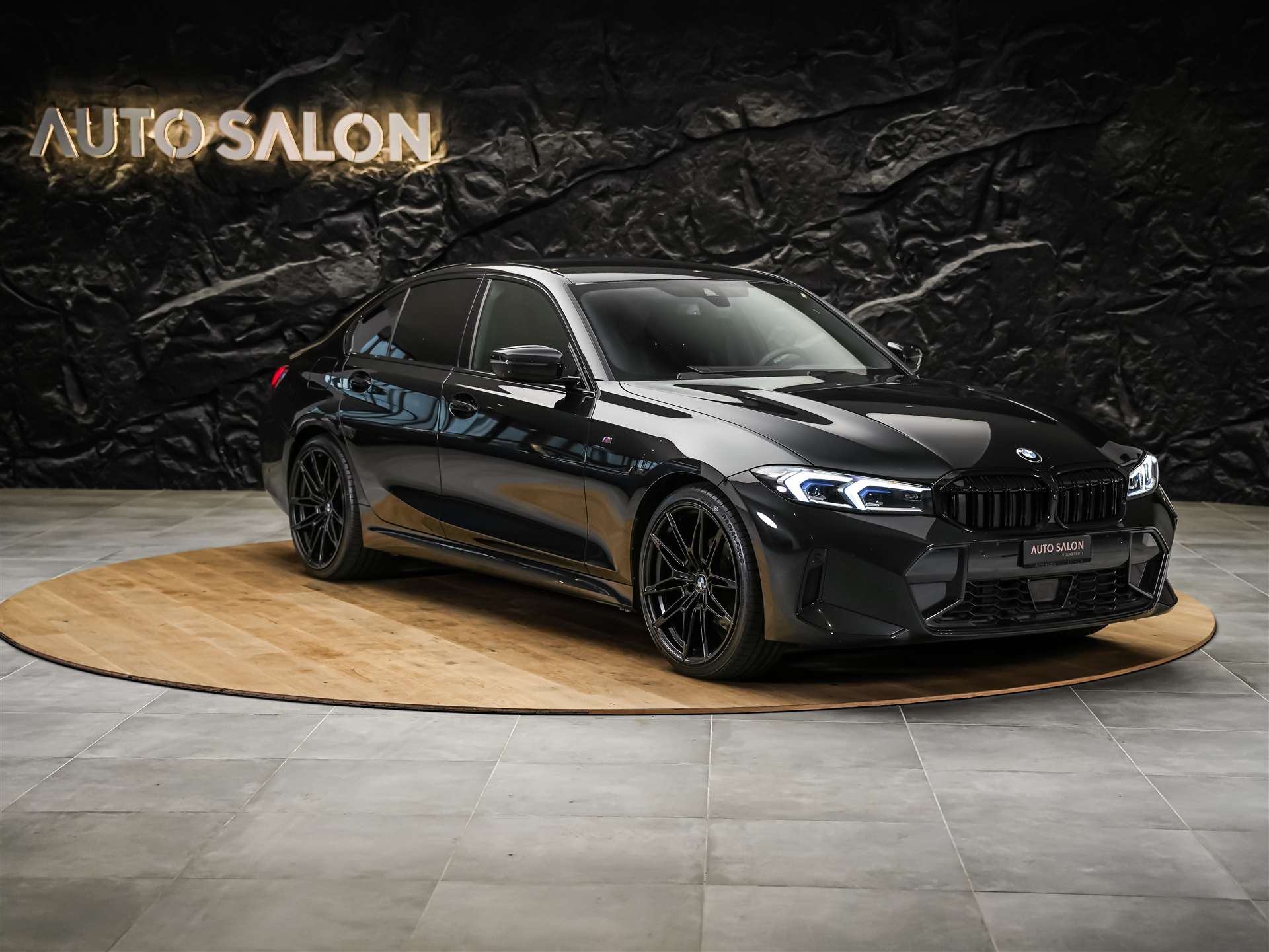 BMW 320d xDrive Steptronic M Sport Pro *ALL BLACK*Facelift*Werksgarantie*20" Felgen*Head-Up*-image-6