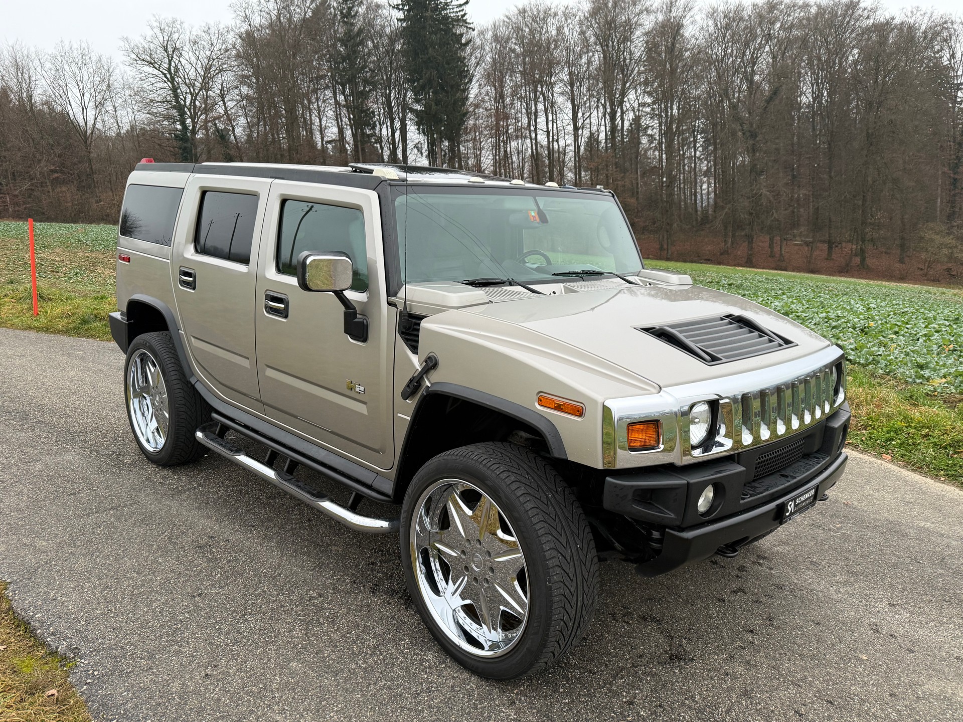 HUMMER H2 6.0 Luxury 26 Zoll WORK LS Felgen-image-5
