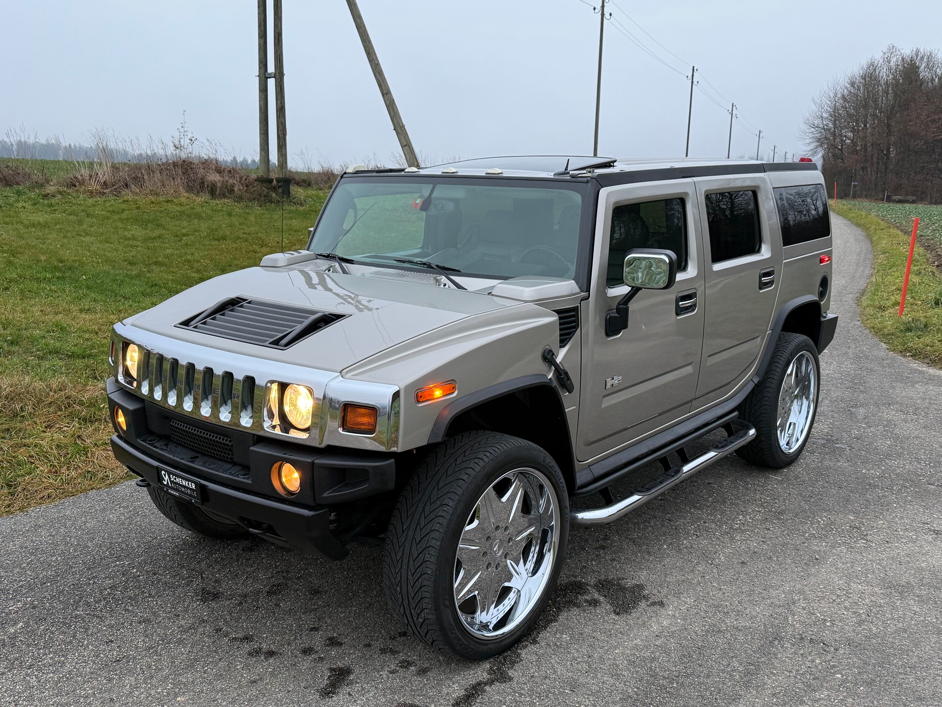 HUMMER H2 6.0 Luxury 26 Zoll WORK LS Felgen