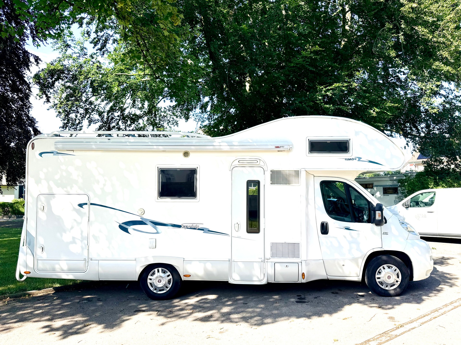 FIAT 2.3JTD 130PS RIMOR ***FIX-2er BETT / RIESEN-HECK-GARAGE*** frisch ab MFK-image-1