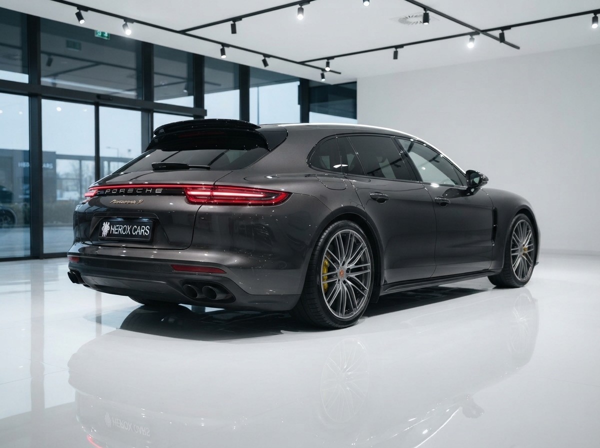 PORSCHE Panamera 4 E-Hybrid Sport Turismo / ** Vollausstattung - Porsche Service Historie **-image-2