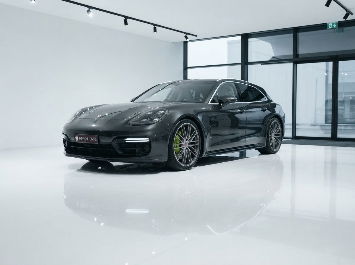 PORSCHE Panamera 4 E-Hybrid Sport Turismo / ** Vollausstattung - Porsche Service Historie **-image-0