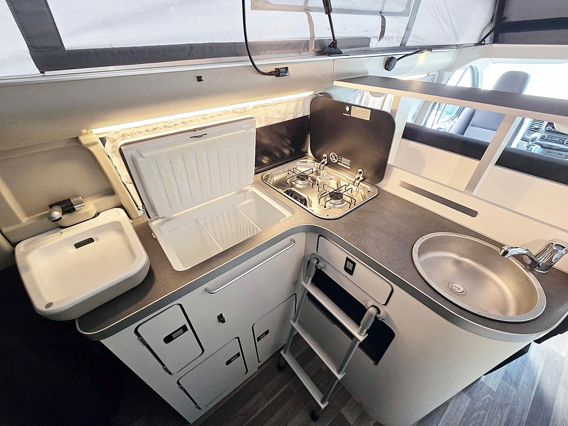 FORD TRANSIT CUSTOM NUGGET PLUS WESTFALIA AUFSTELLDACH 2,0 TDCI DIESEL AUTOMAT-image-12