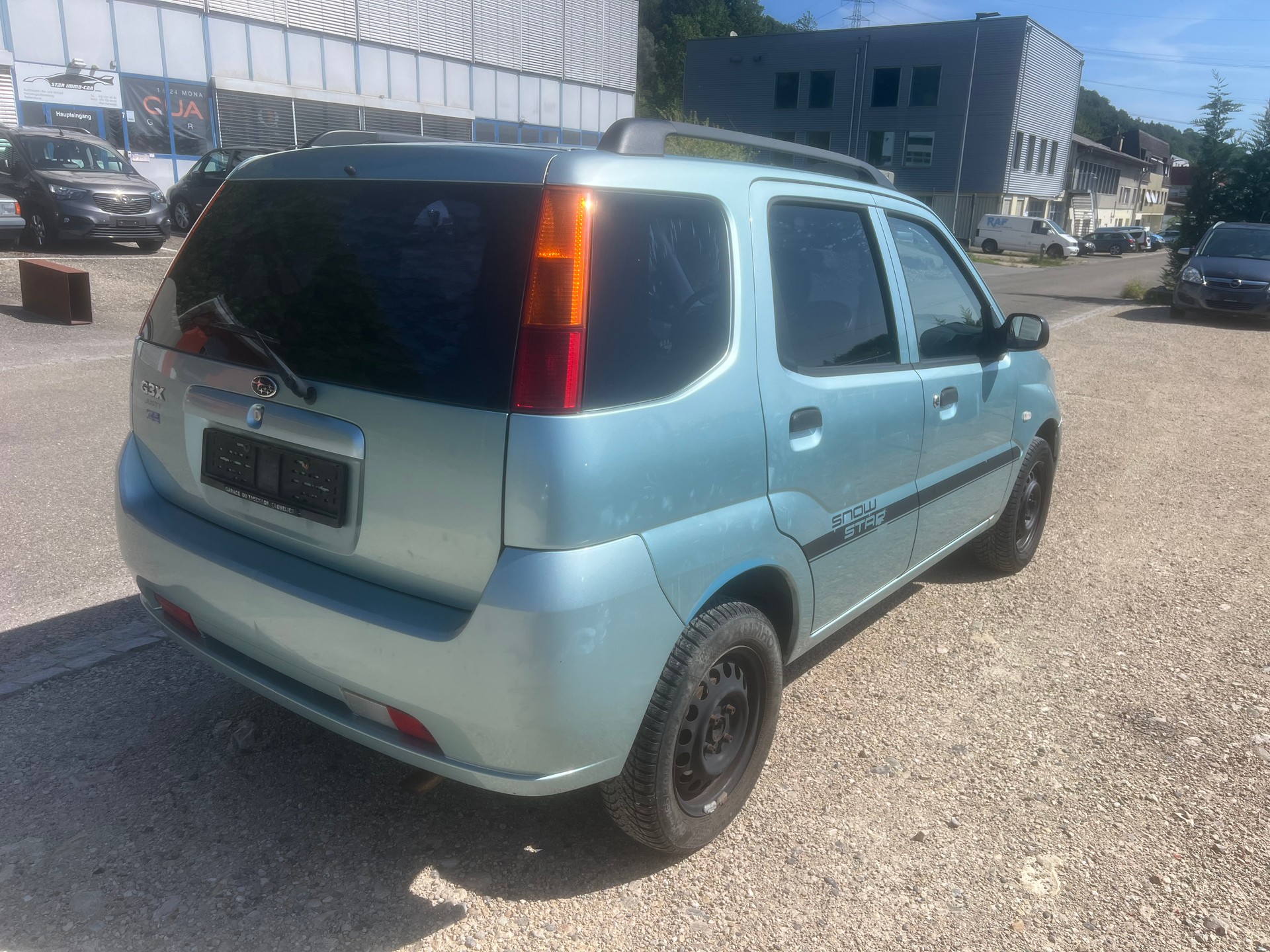 SUBARU G3X Justy 1.3 AWD Blue-/Silver-Special-image-7