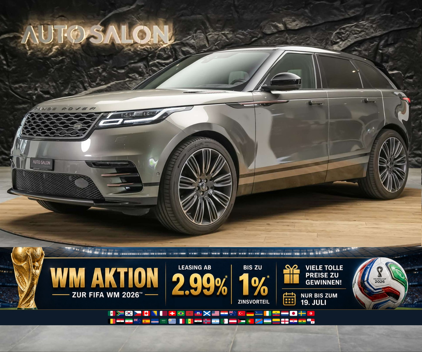 LAND ROVER Range Rover Velar R-Dynamic P 380 HSE *First Edition*Massage*Panorama*360°Kamera*Sitzbelüftung*-image-0