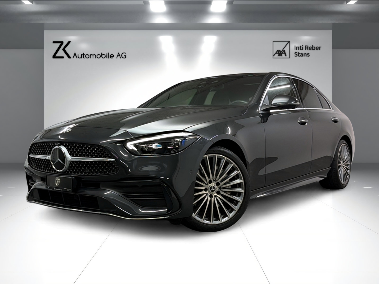 MERCEDES-BENZ C 300 Grafitgrey 258PS 4Matic AMG Line / Panoramadach / 360° Kamera / Leder / Head-Up-Display /-image-0