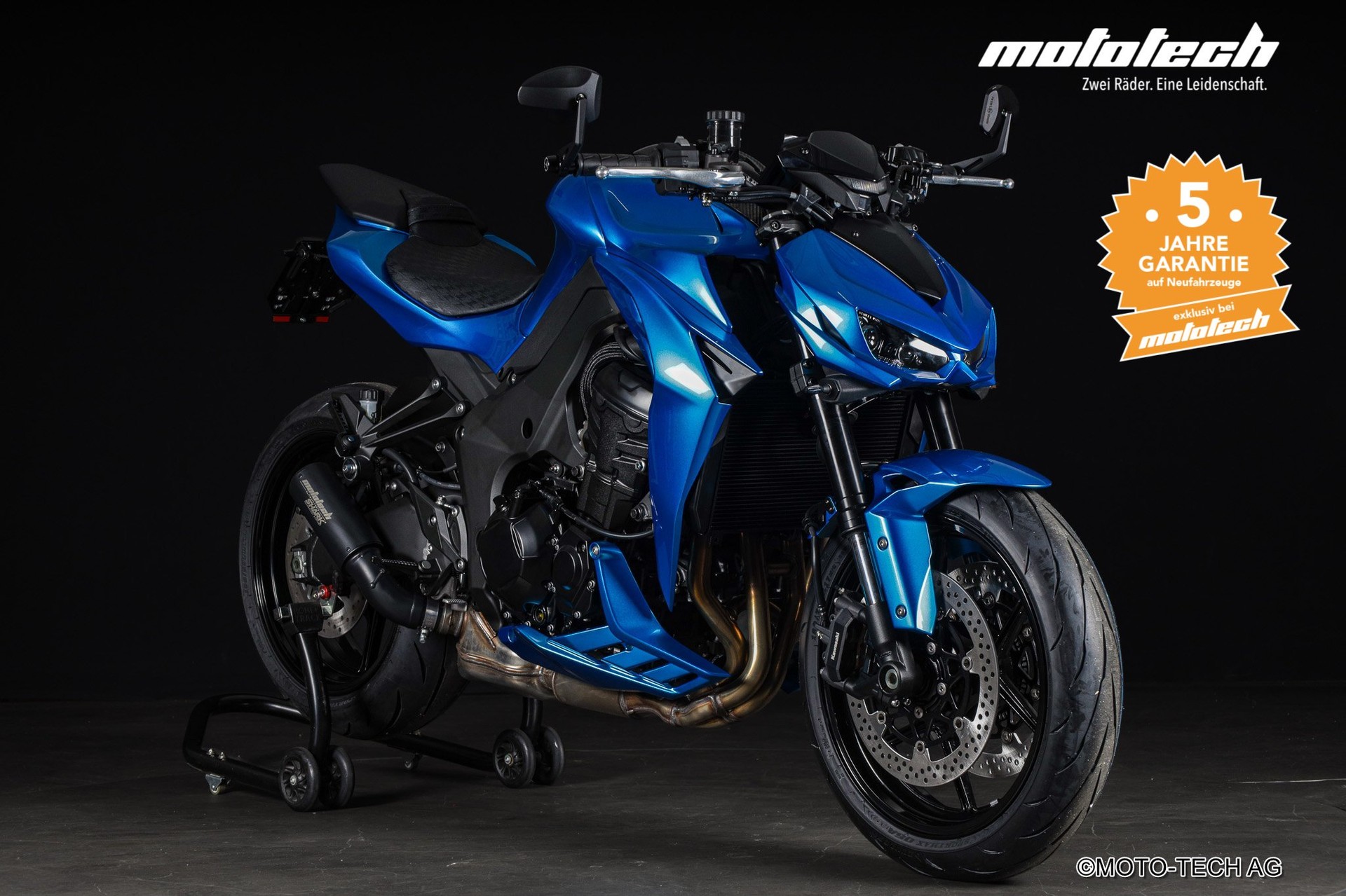 KAWASAKI Z 1100 STAGE 1 SHARK CANDY BLUE