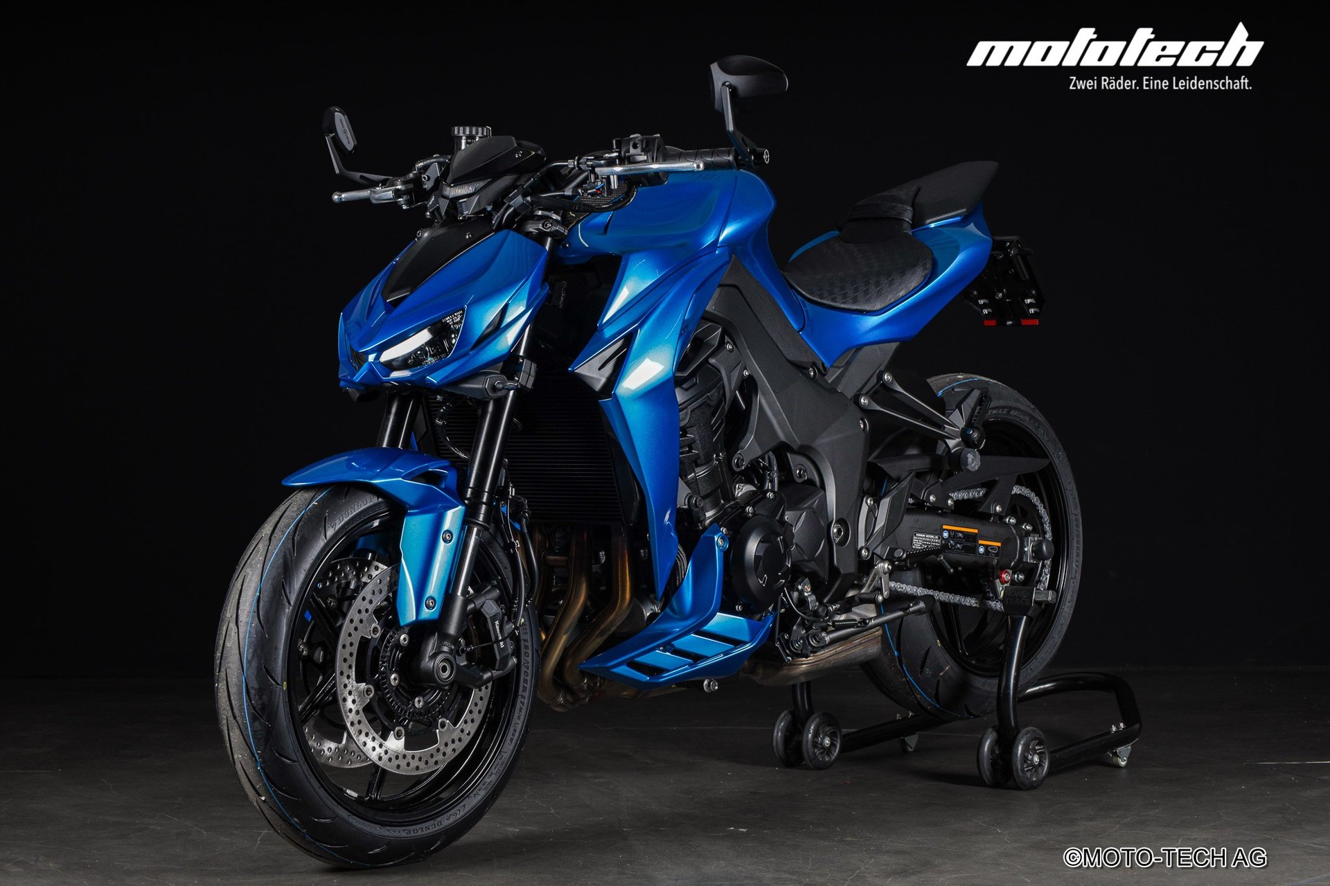 KAWASAKI Z 1100 STAGE 1 SHARK CANDY BLUE-image-5