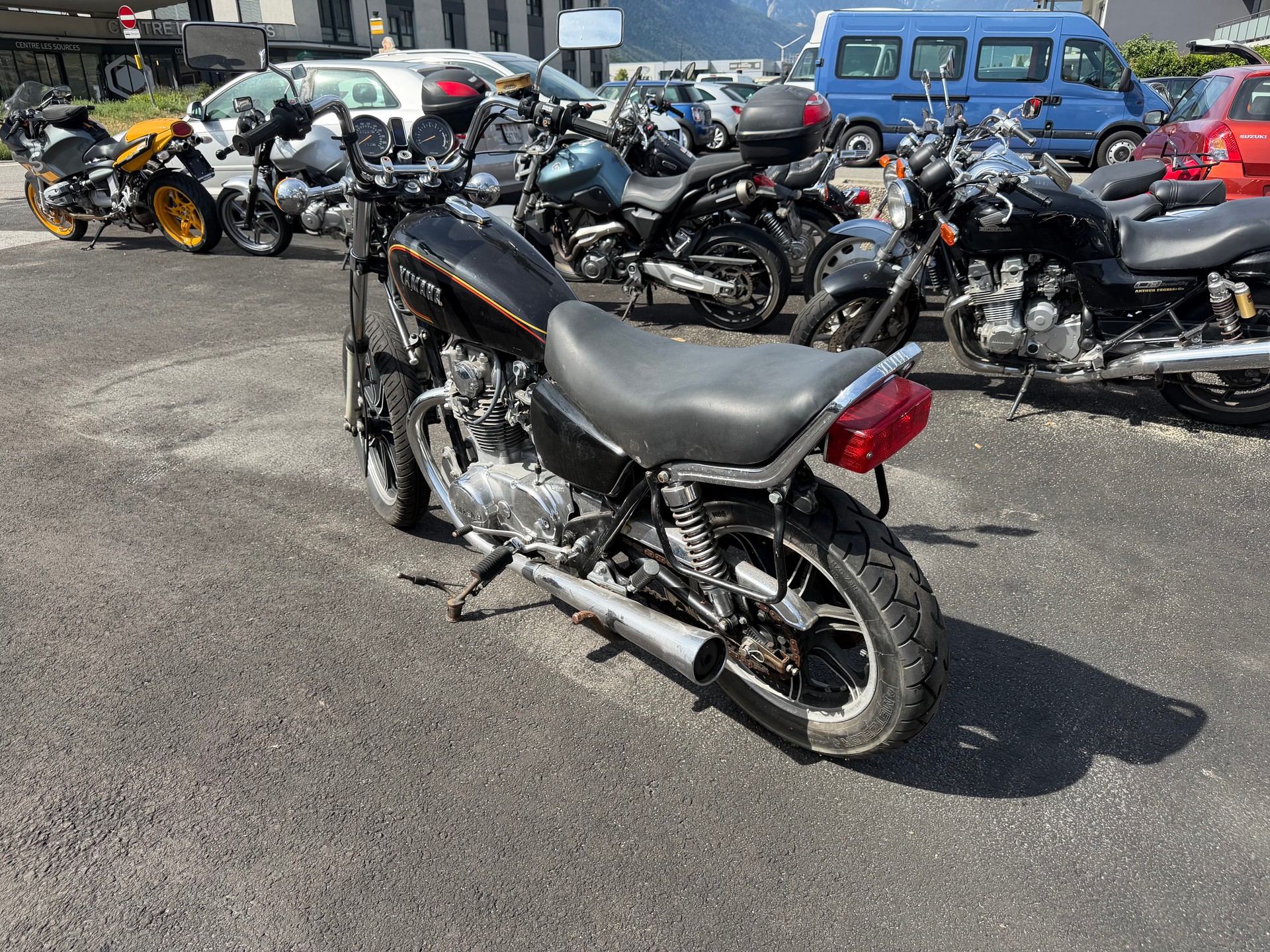 YAMAHA Xs 650 Kick Start-image-2