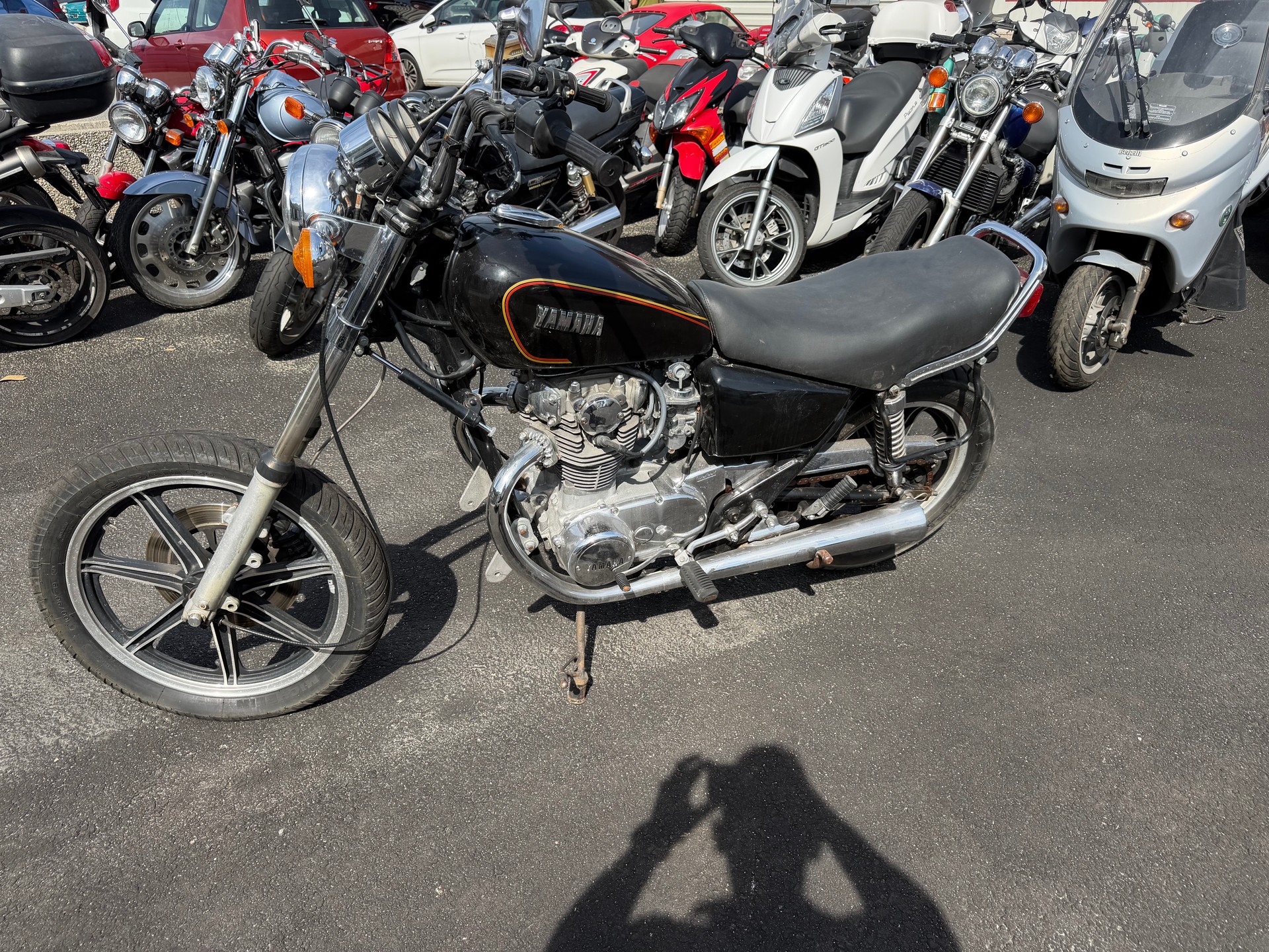 YAMAHA Xs 650 Kick Start