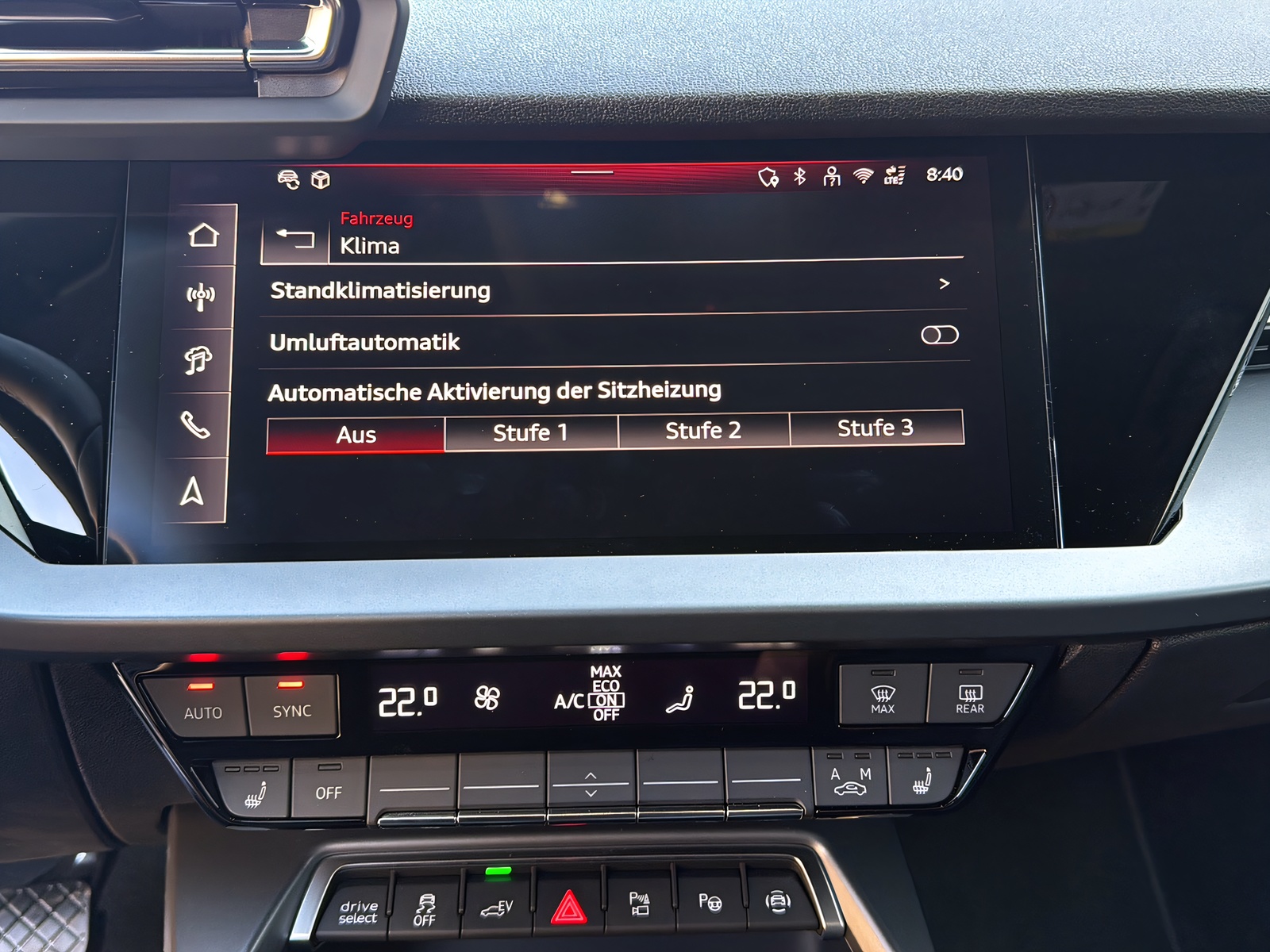AUDI A3 Sportback 40 TFSI e advanced S-tronic*AHK, Head-up, ACC Tempomat, (5-Jahre Garantie)-image-8
