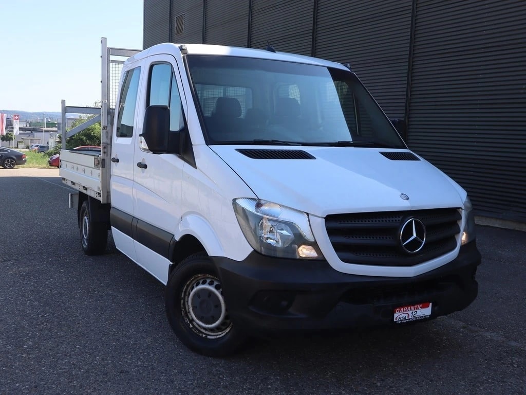 MERCEDES-BENZ Sprinter 316 CDI Lang** 7-Plätzer ** AHK ** Frisch ab MFK & Service **-image-0