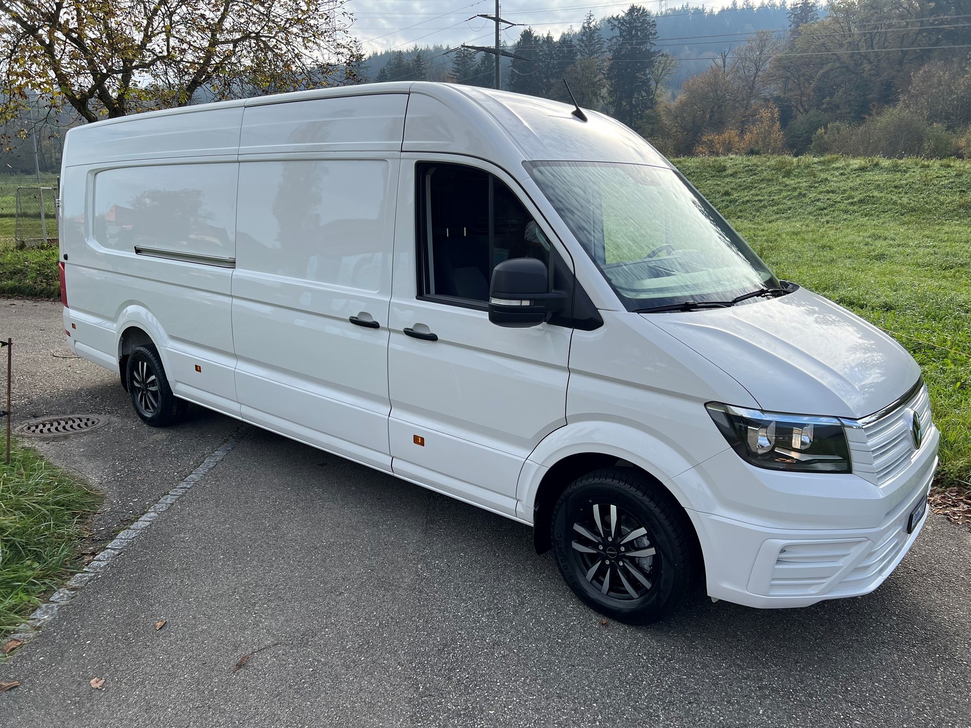 VW CRAFTER "EXTRA LANG 7.4 METER L5" !! FÜR CAMPERAUSBAU !! AUTOMAT !!-image-14